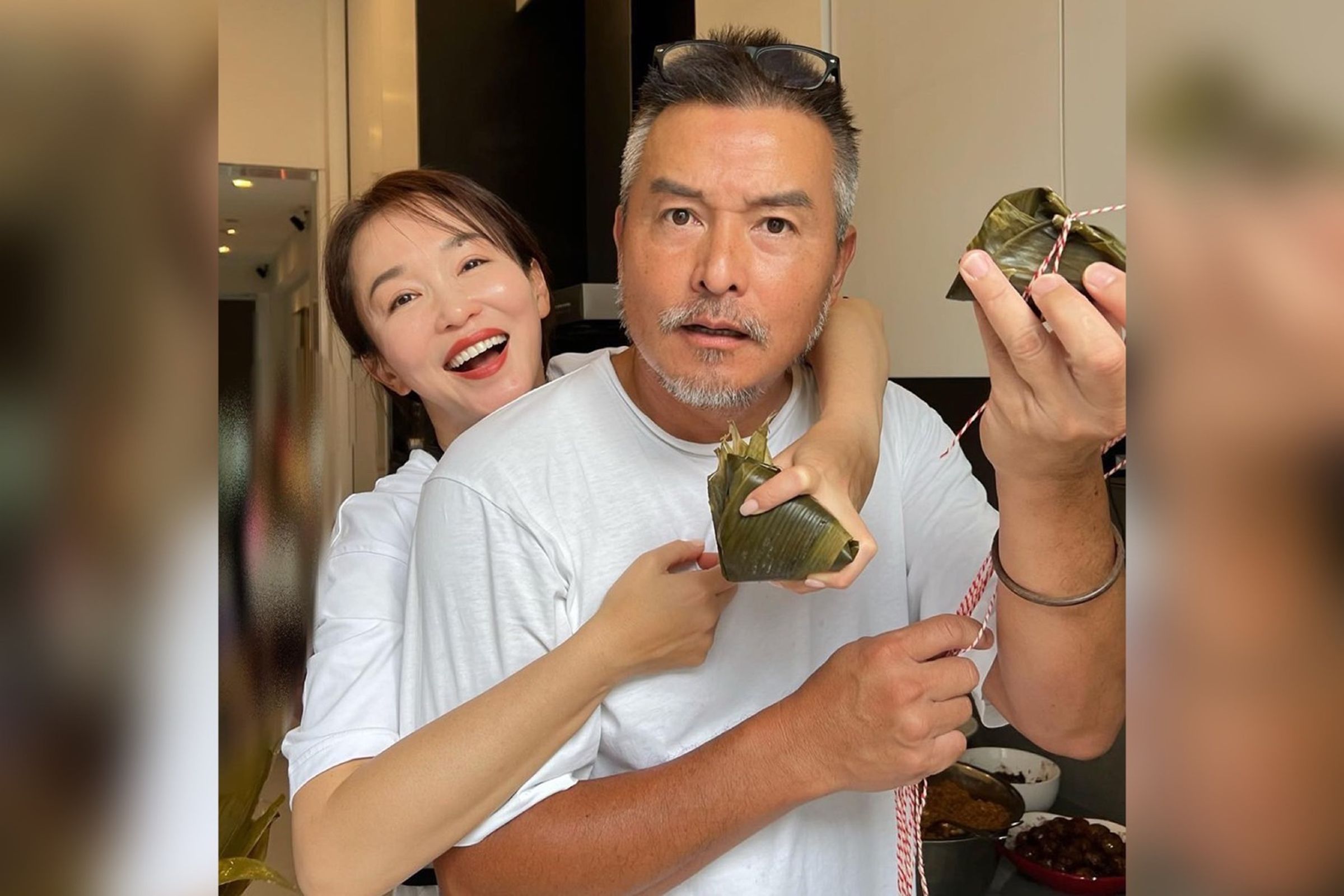 范文芳和老公李銘順是人人稱羨的銀色夫妻。（翻攝畫面）