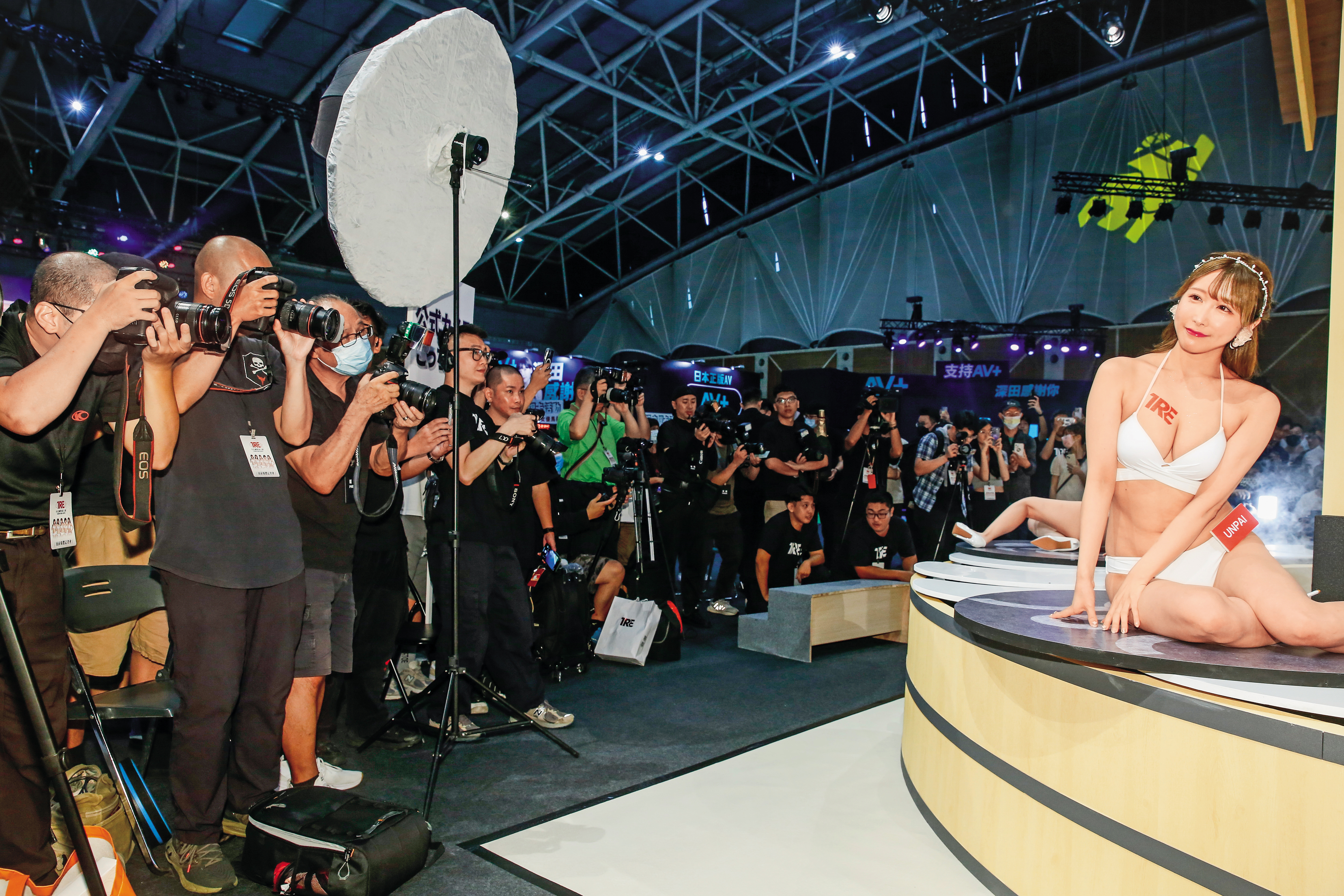台灣成人展成為日本AV女優打響知名度的重要平台。（示意圖，圖非當事人）