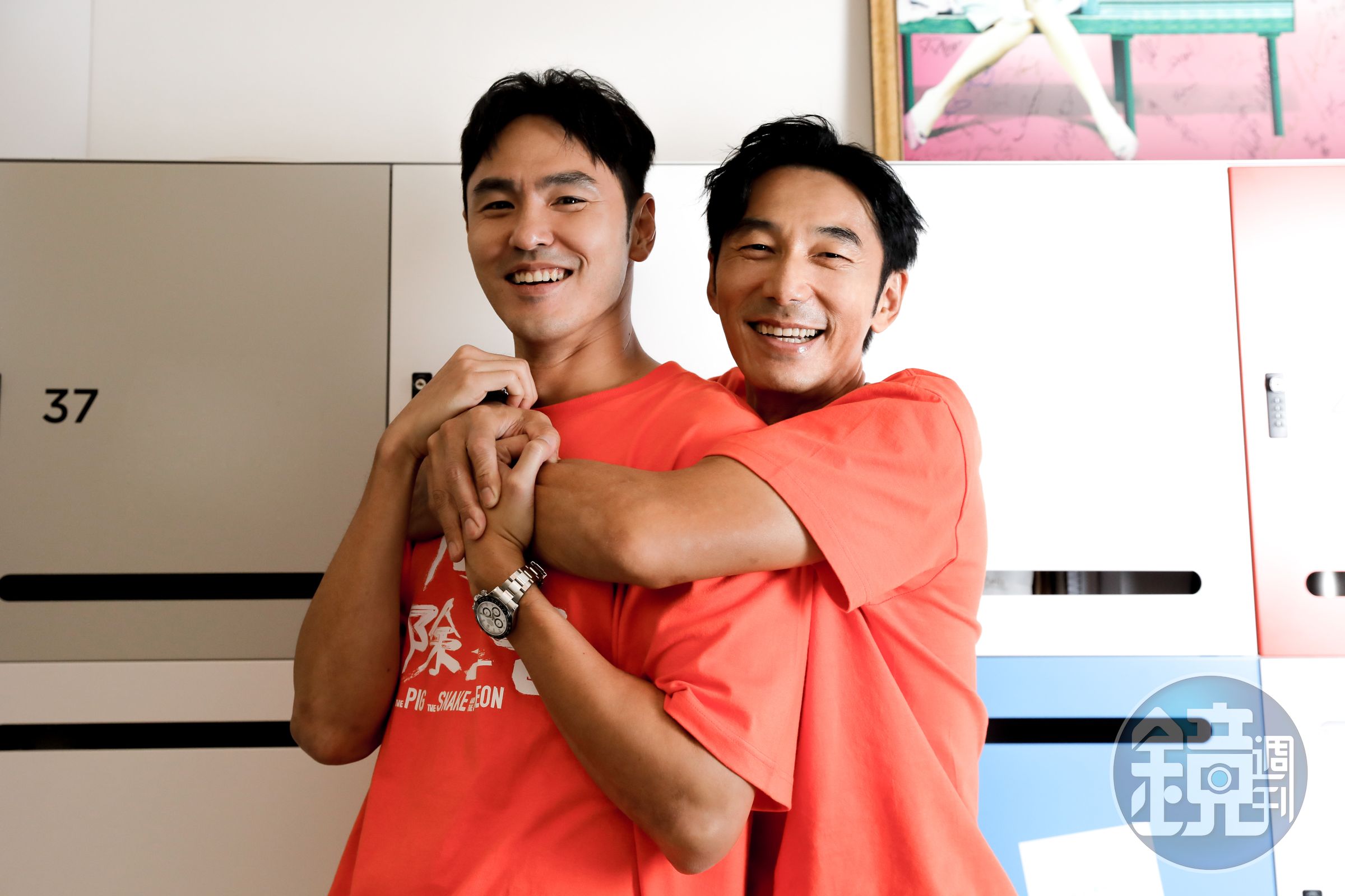 李李仁以前只從螢光幕認識阮經天，但2人合作後他願意付出一切幫阮經天成就陳桂林這角色。