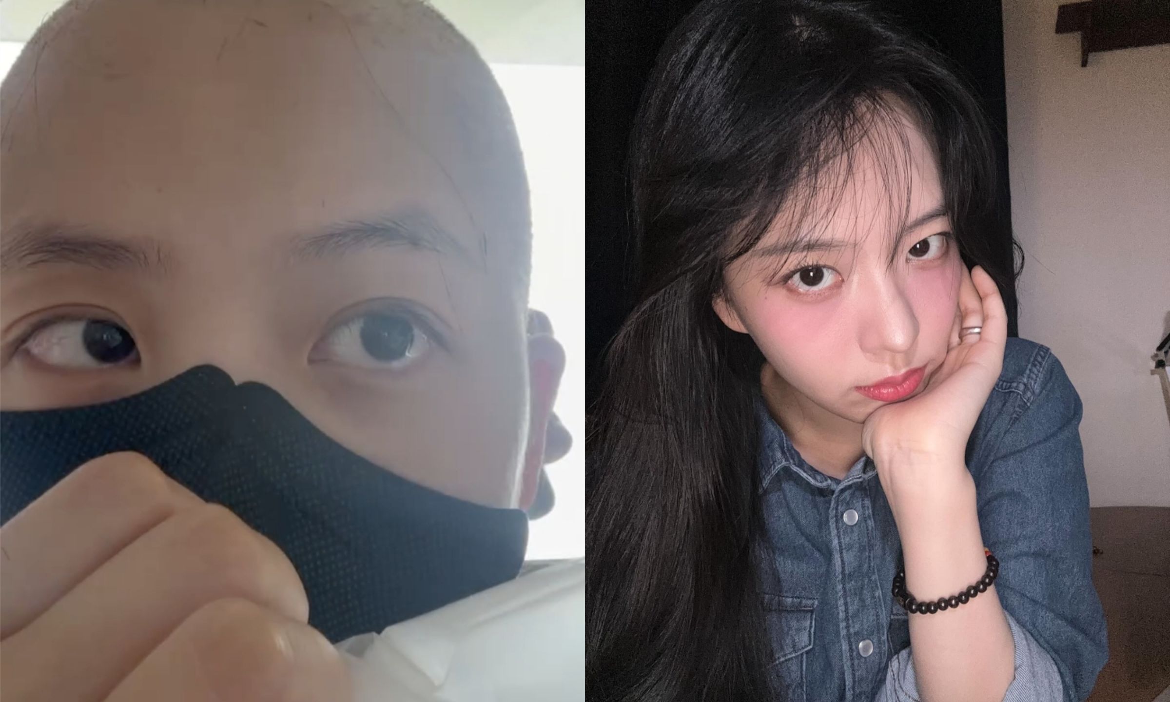 韓偶像出身女星志原昨(14日)公開近況,自曝3個月前發現罹患血癌,正積極接受治療。(翻攝志原INS)