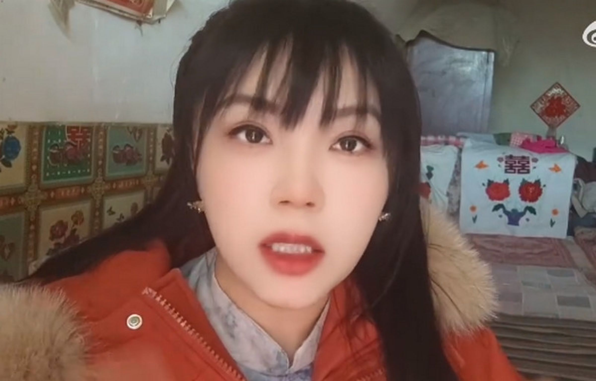 劉樂妍近日發生車禍，沒想到被拖車司機威脅，讓她心生恐懼。（翻攝微博）