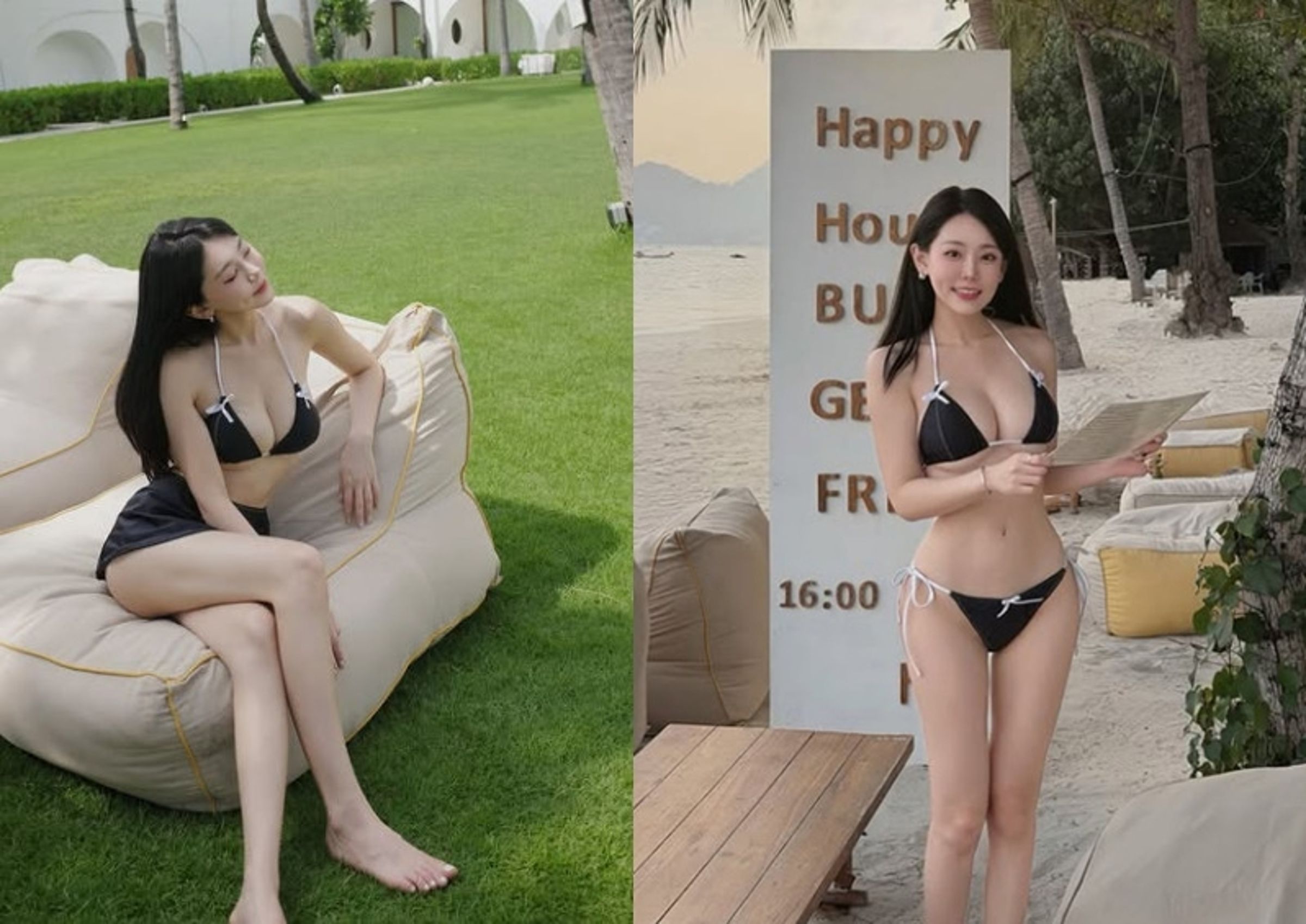 凱莉身材纖細白皙,經常不吝於在社群與粉絲分享火辣畫面。(翻攝IG@kaikailing)