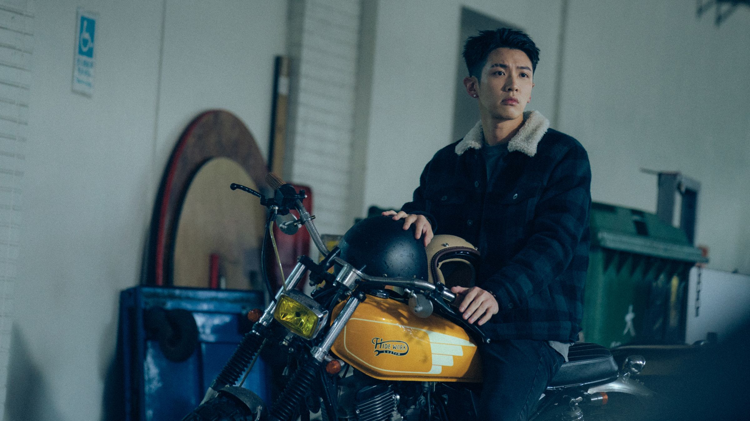 柯震東與詹子萱在《愛愛內含光》中為砲友。(Netflix提供)