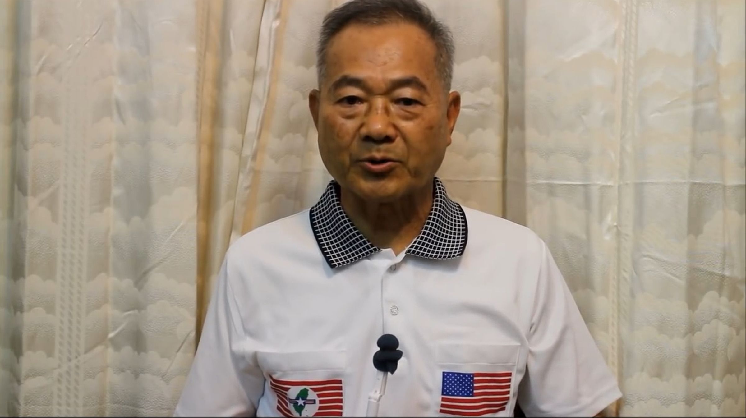 蔡吉源自稱「台灣自治政府」臨時總統，涉嫌長期假冒政府機關。（翻攝自YouTube）
