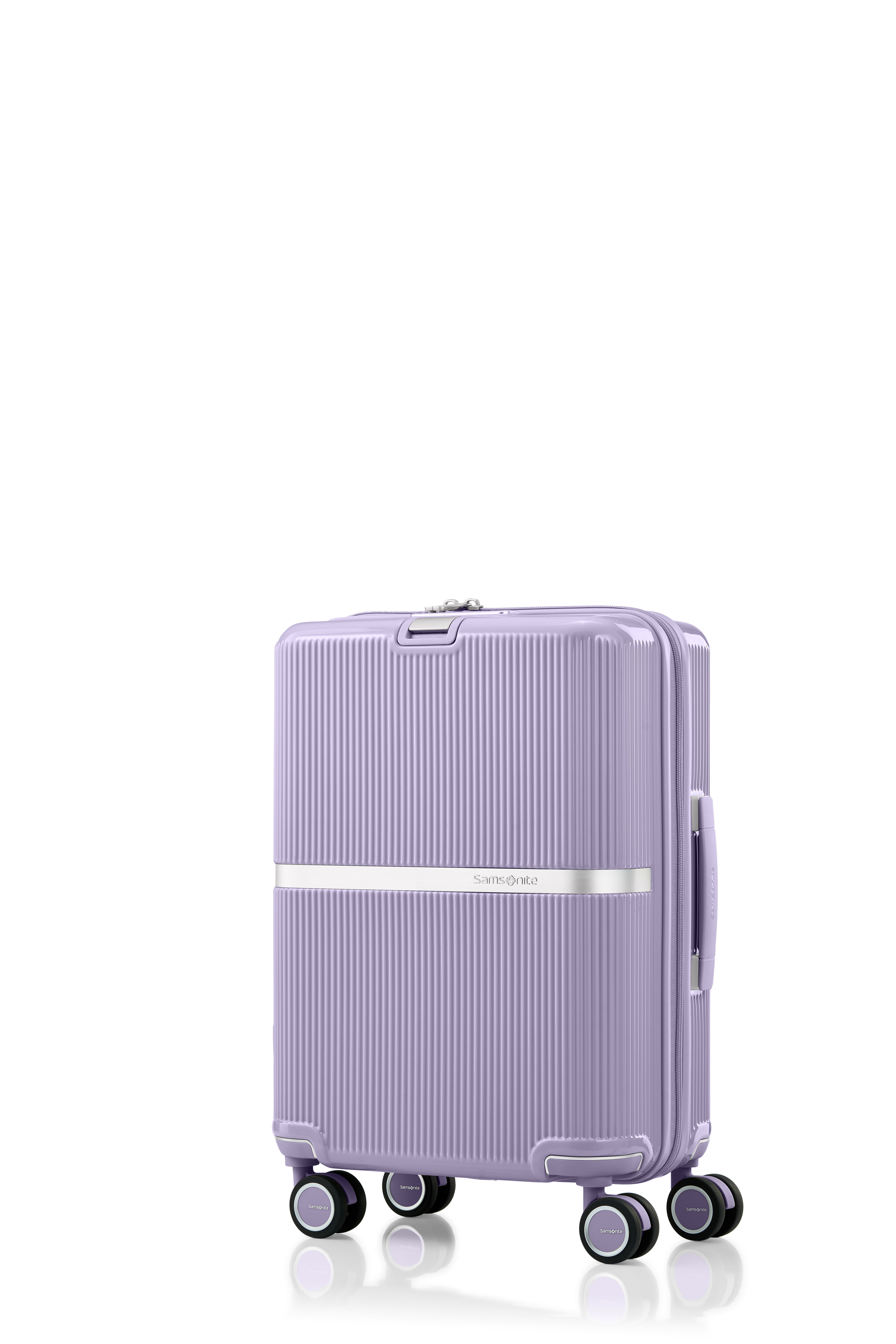 MINTER 薰衣草紫。25吋／NT$15,500（Samsonite提供）