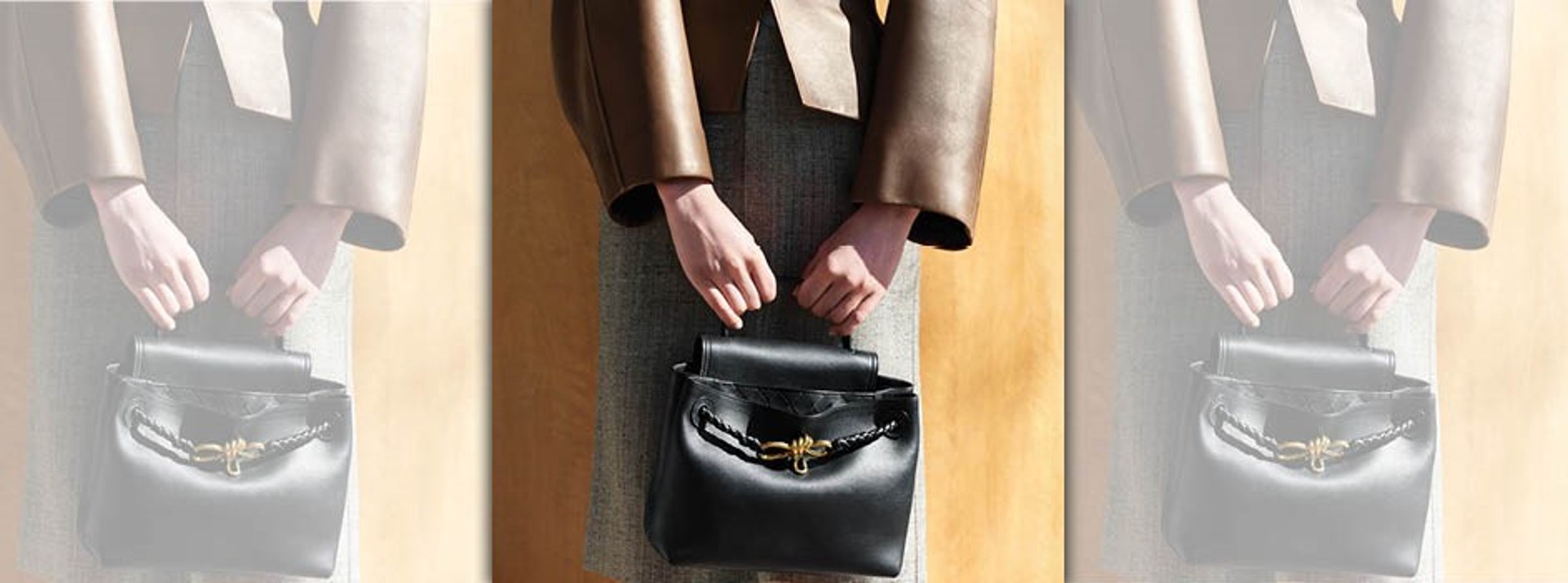 BOTTEGA VENETA將Ciao Ciao縮小,推出小型的尺寸。(BOTTEGA VENETA提供)