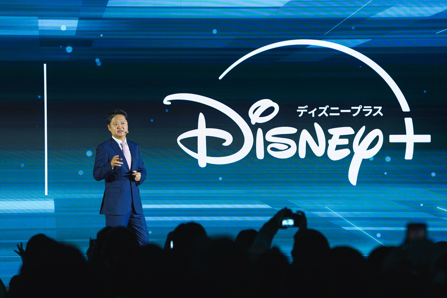 「2025 Disney+原創內容發布會」今在香港迪士尼樂園酒店登場，亞太區總裁姜熡可現身分享接下來片單將以日韓為主力。（Disney+提供）