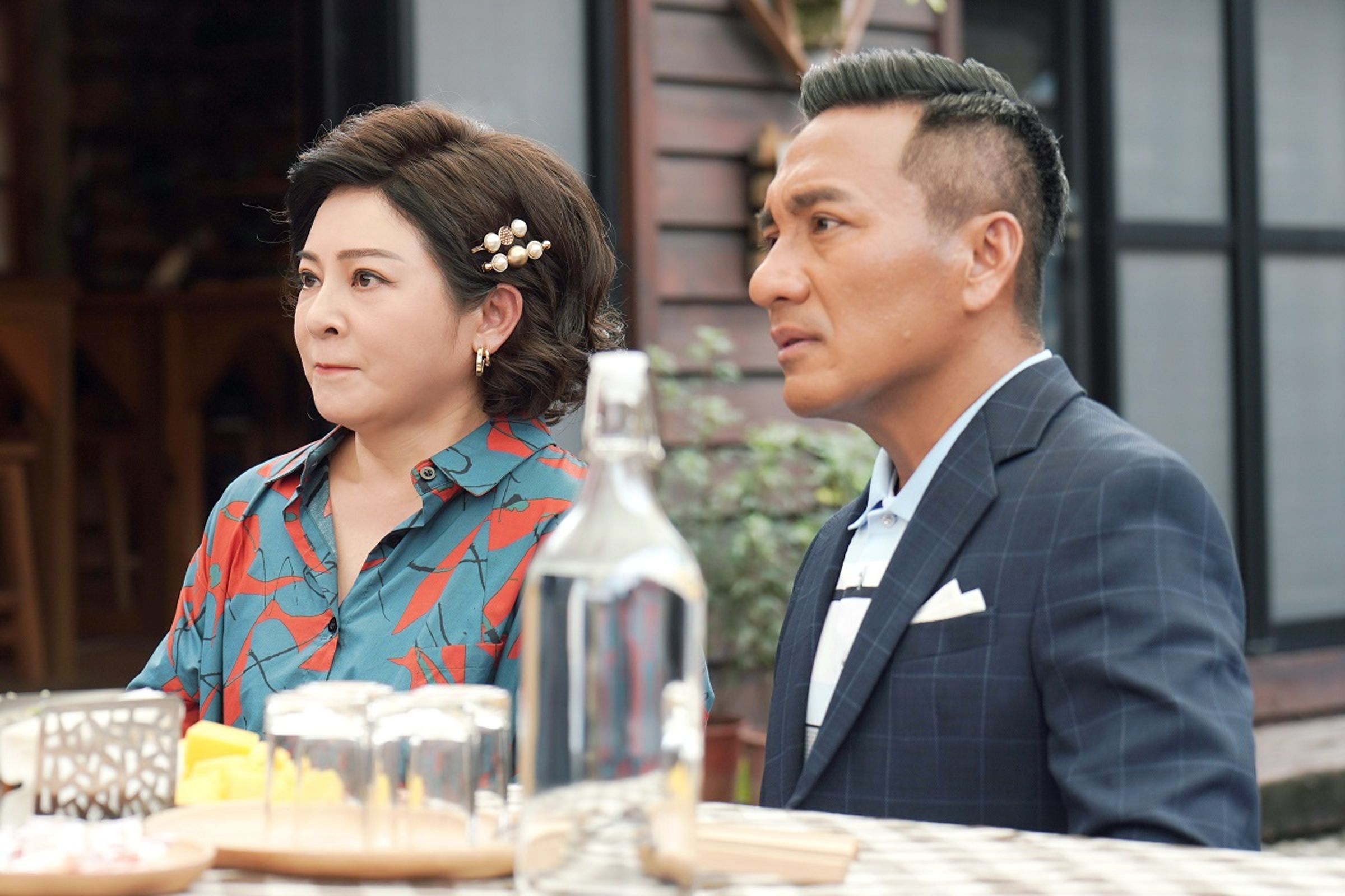 黃新皓一家慘遭李之勤數落,王彩樺、民雄非常生氣。(華視提供)