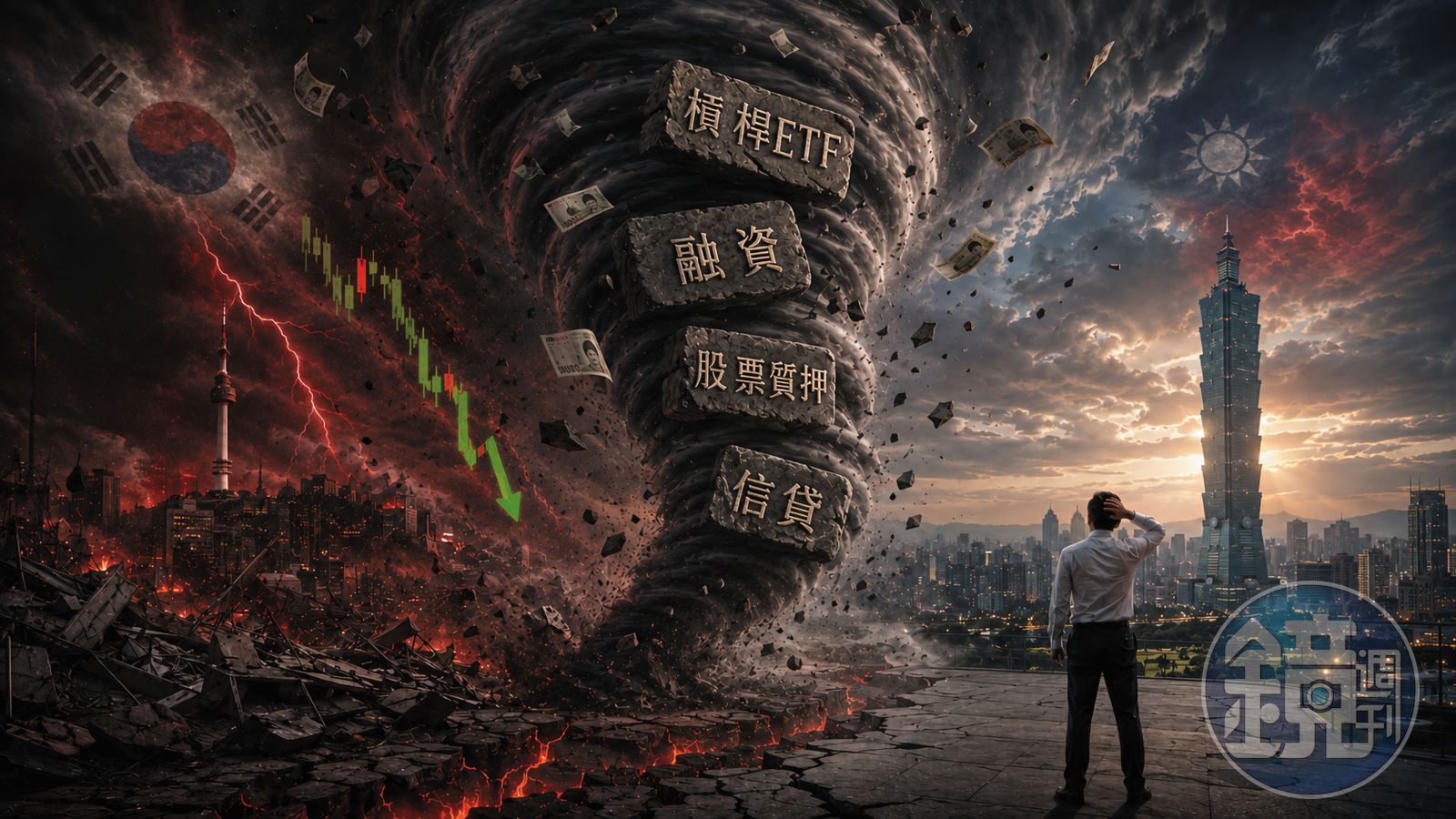 理財專題/韓股踩踏風暴啟示 揭台灣隱形槓桿鏈危機