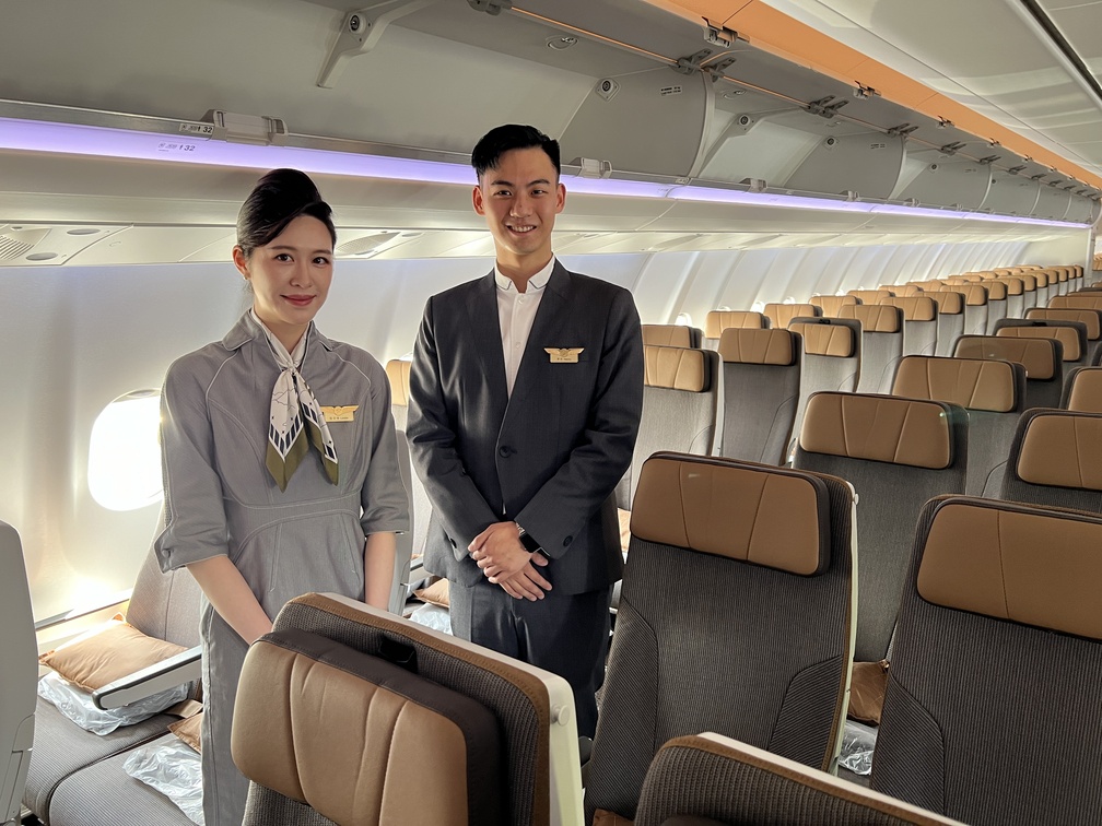 星宇航空機艙設備新穎，搭乘舒適度高，以美好感受為旅客開啟旅程。
