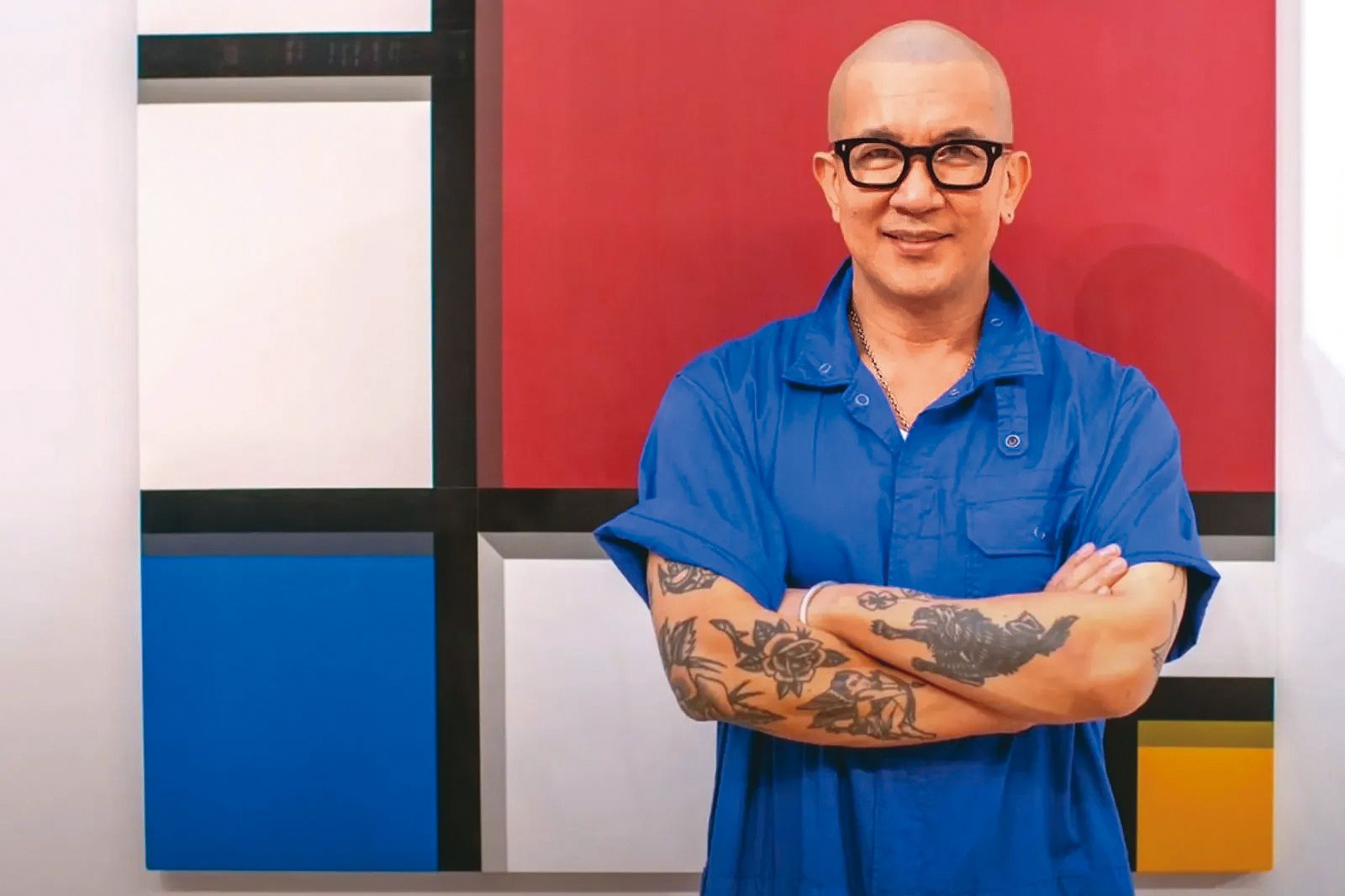 小S透露具俊曄留台以畫作追思大S，並計畫辦畫展。（翻攝自具俊曄臉書）