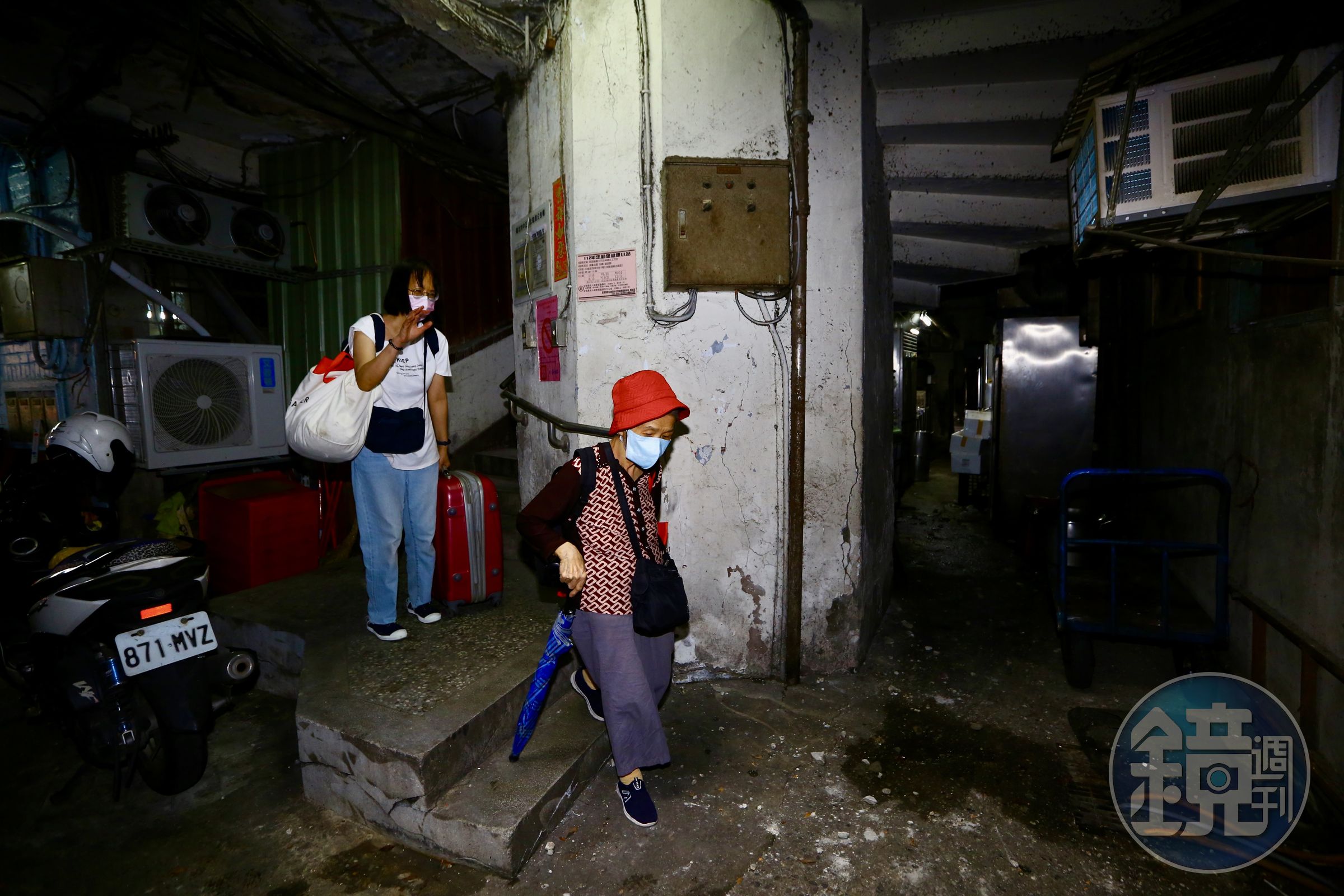 南機場一期公寓受地震損害,經濟是認定有危險,已疏散住戶。