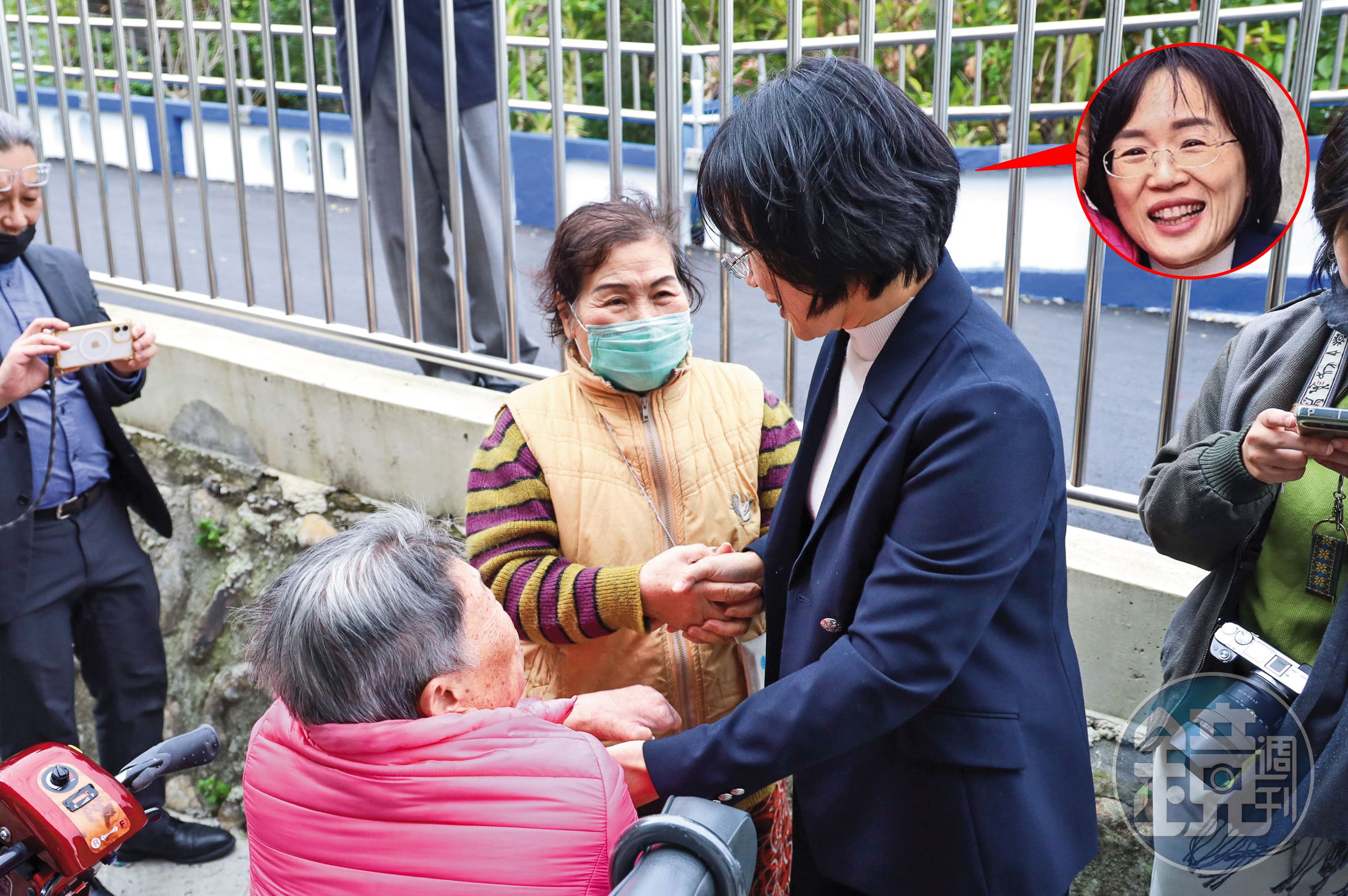 獲民進黨提名出戰新北市長的立委蘇巧慧，近日包場支持樂生紀錄片《大風之島》，更低調走訪樂生院區與院民互動。