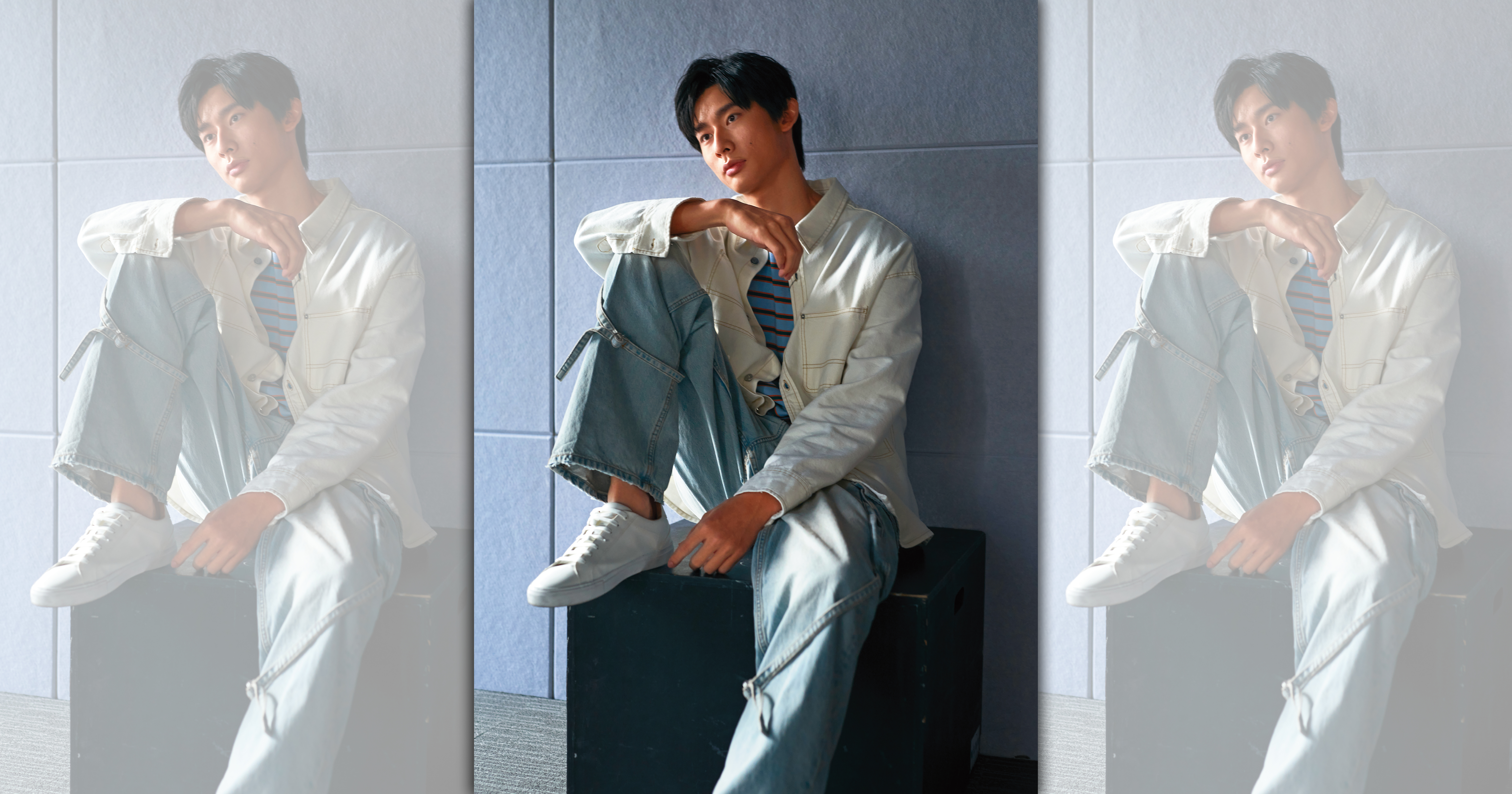 林毓桐被朋友拉去報名徵選，結果「出道的卻是自己」。