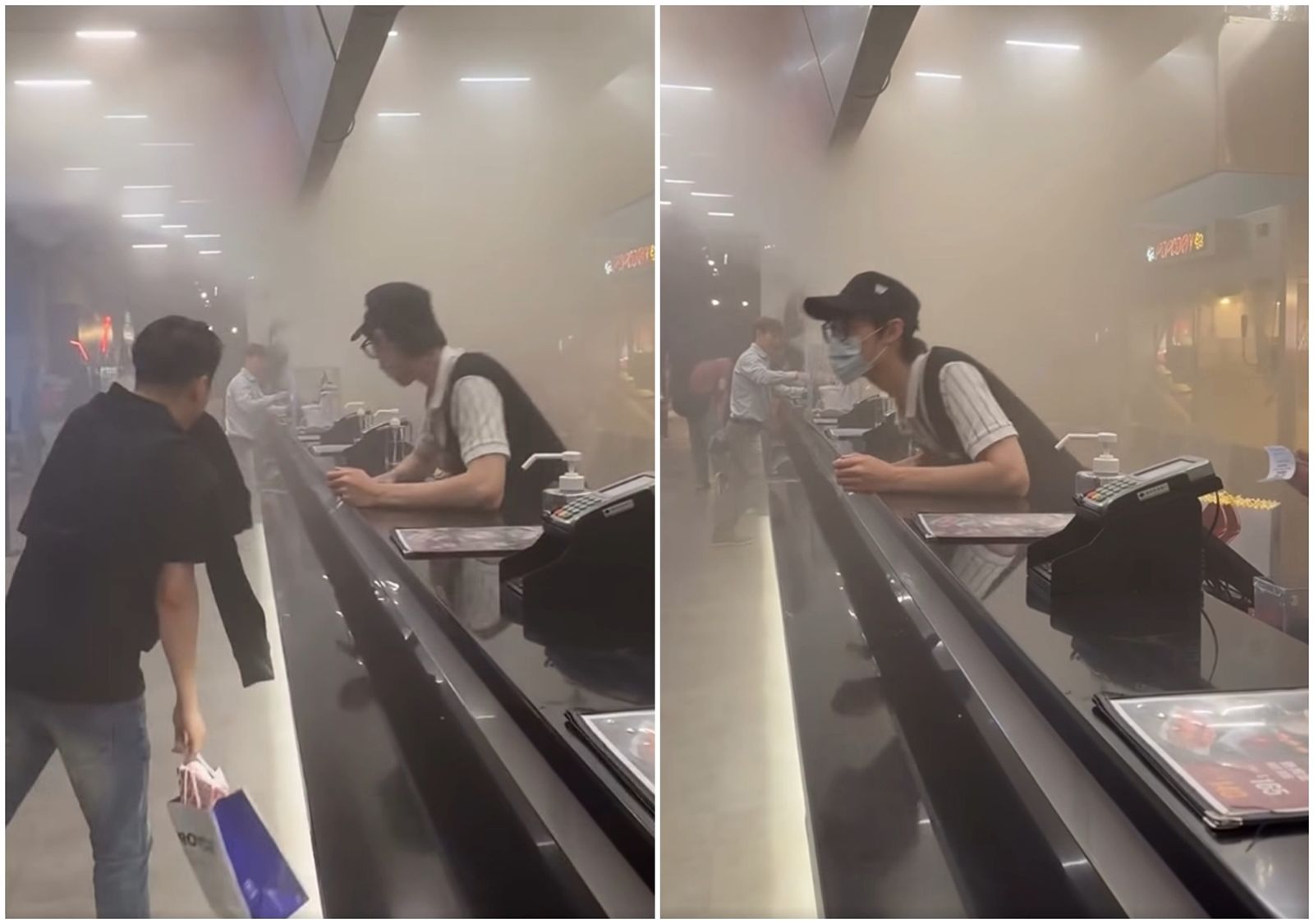 爆米花鹹的甜的?威秀影城冒濃煙照賣餐點 消防粉專搖頭列4點保命須知