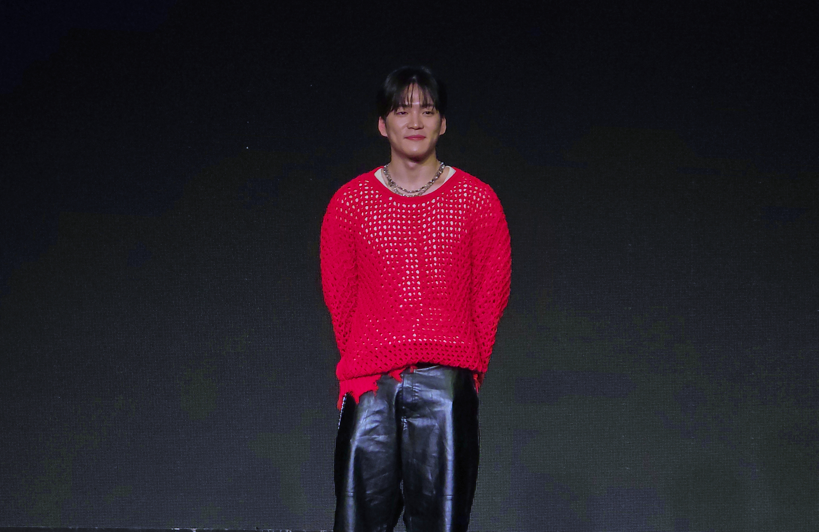 韓國創作歌手JOOSIQ首次在台表演，心情無比雀躍。