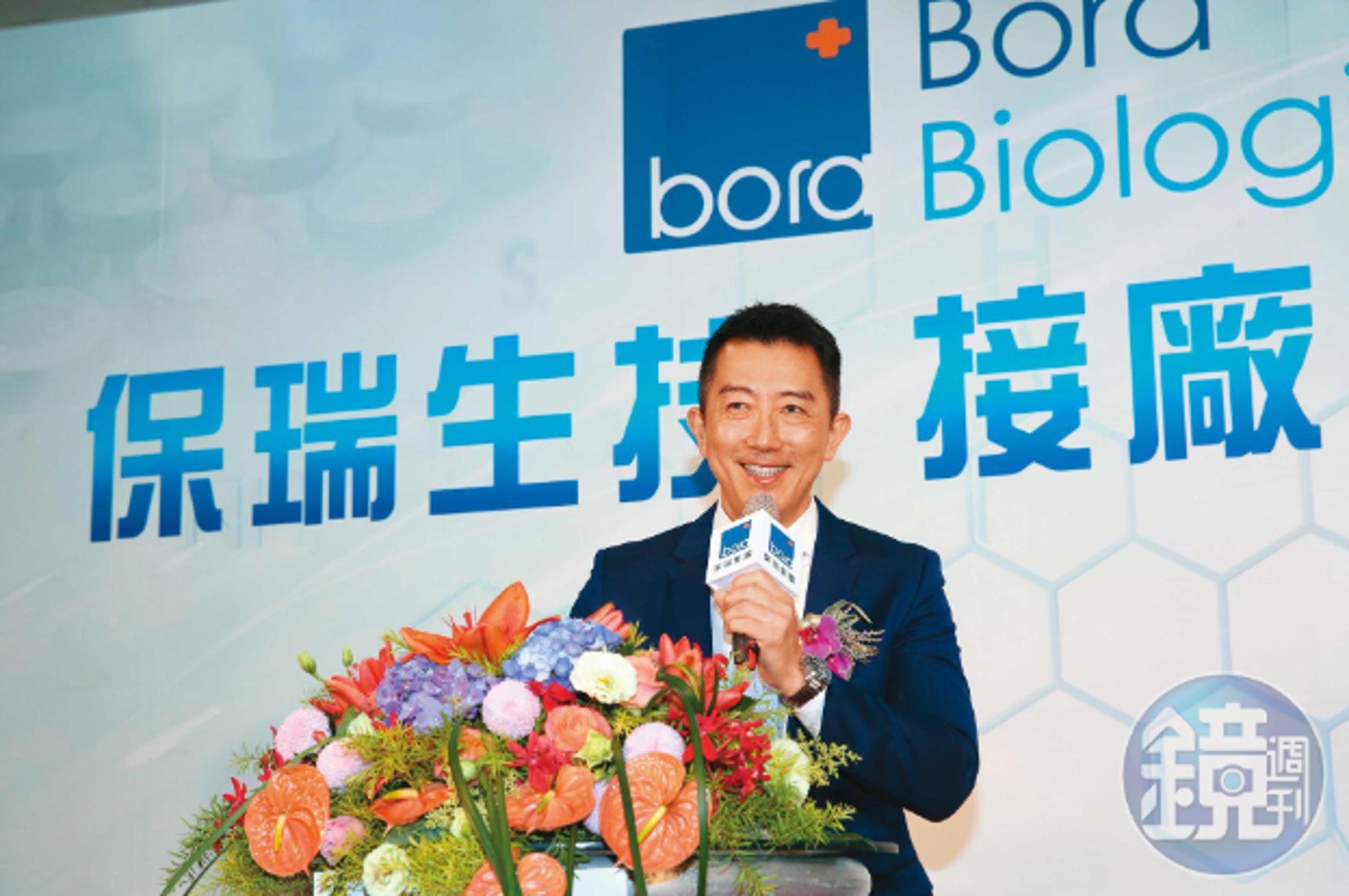 保瑞藥業董事長盛保熙指出,一個併購案只要出現中國的競爭對手,價格就會被拉上去很多。(本刊資料照)