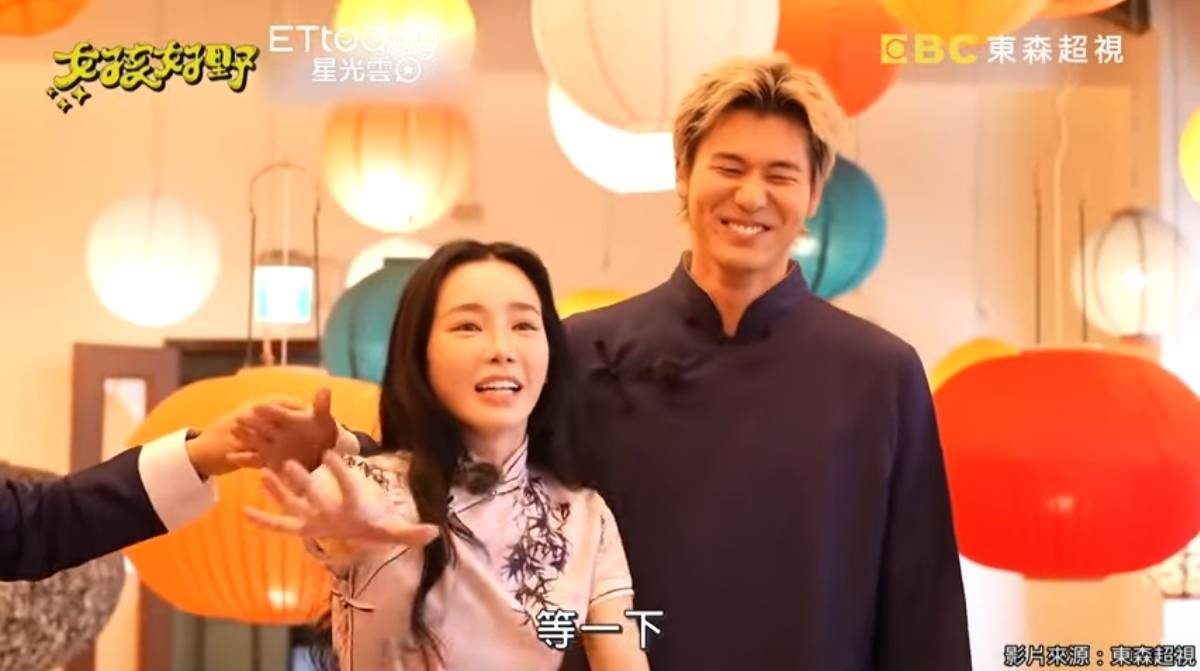 舒子晨和風田分手後同台,兩人都顯得很害羞。(翻攝自《女孩好野》Youtube)