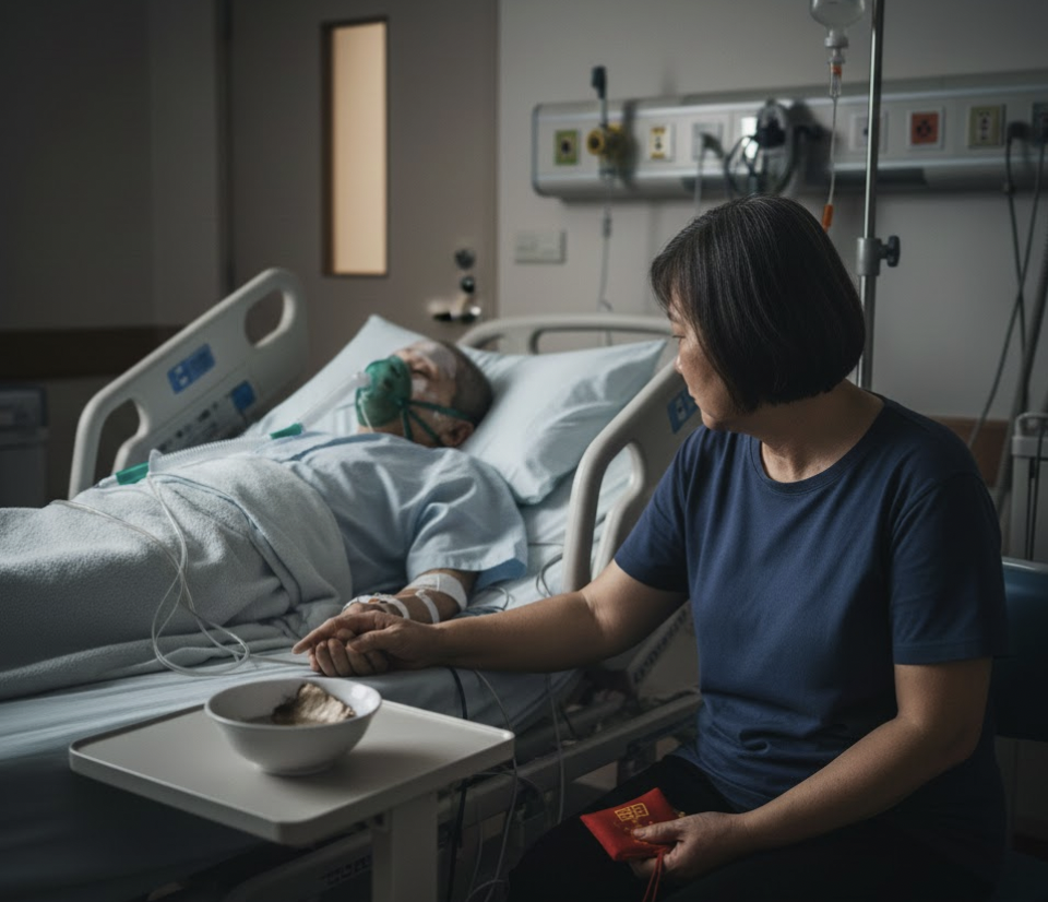 醫師陳志金表示，有家屬會帶符水到病房，他也分享自己的「折衷之道」。（示意圖，由AI生成）
