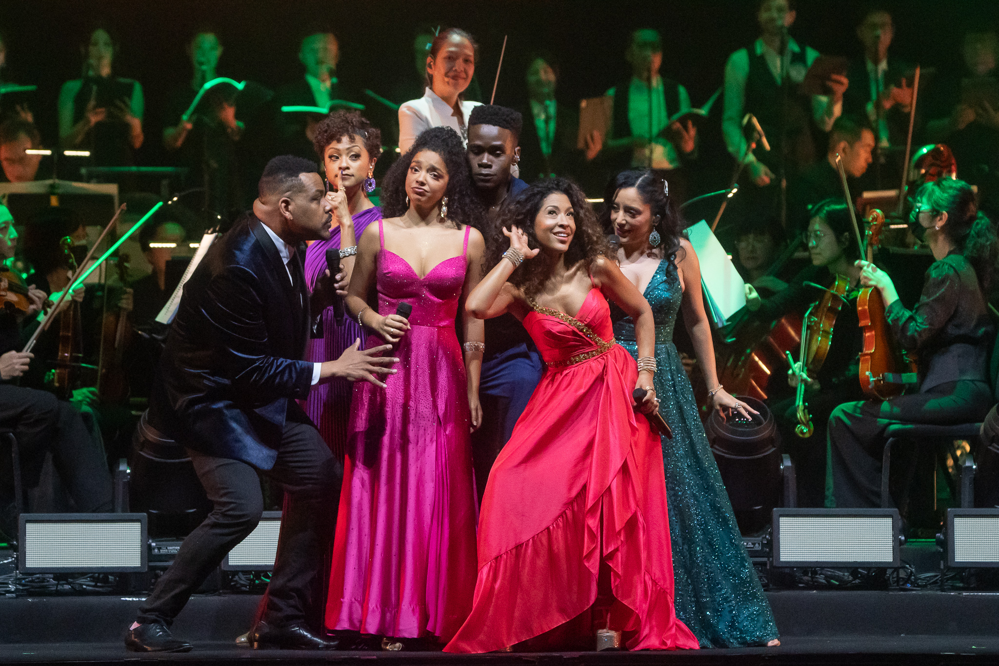 迪士尼巨星演唱會昨天在台北流行音樂中心開唱。  （牛耳藝術提供）