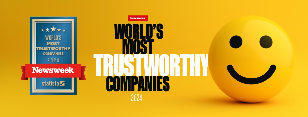 《新聞週刊》(Newsweek)近日公布「2024年全球最值得信賴公司」(World's Most Trustworthy Companies 2024)調查名單。(翻攝自Newsweek官網)