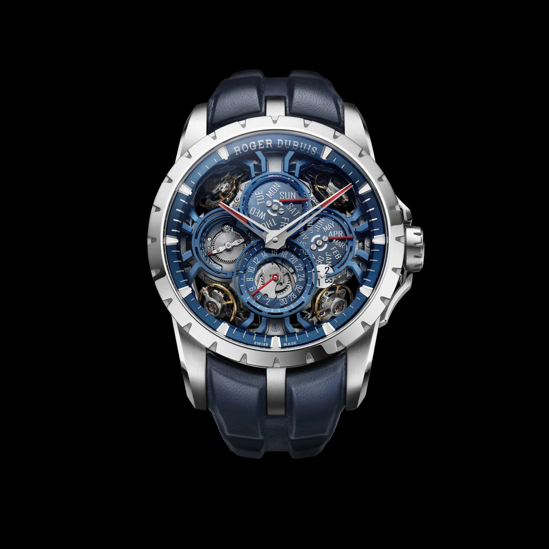 Excalibur Perpetual Calendar Quatuor 四擺輪萬年曆。