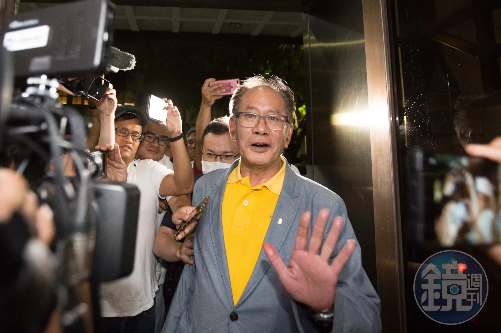 陳超明涉集體收賄二審宣判「改無罪」,今天發文喊,「遲來的正義!真相終得大白」。(本刊資料照)