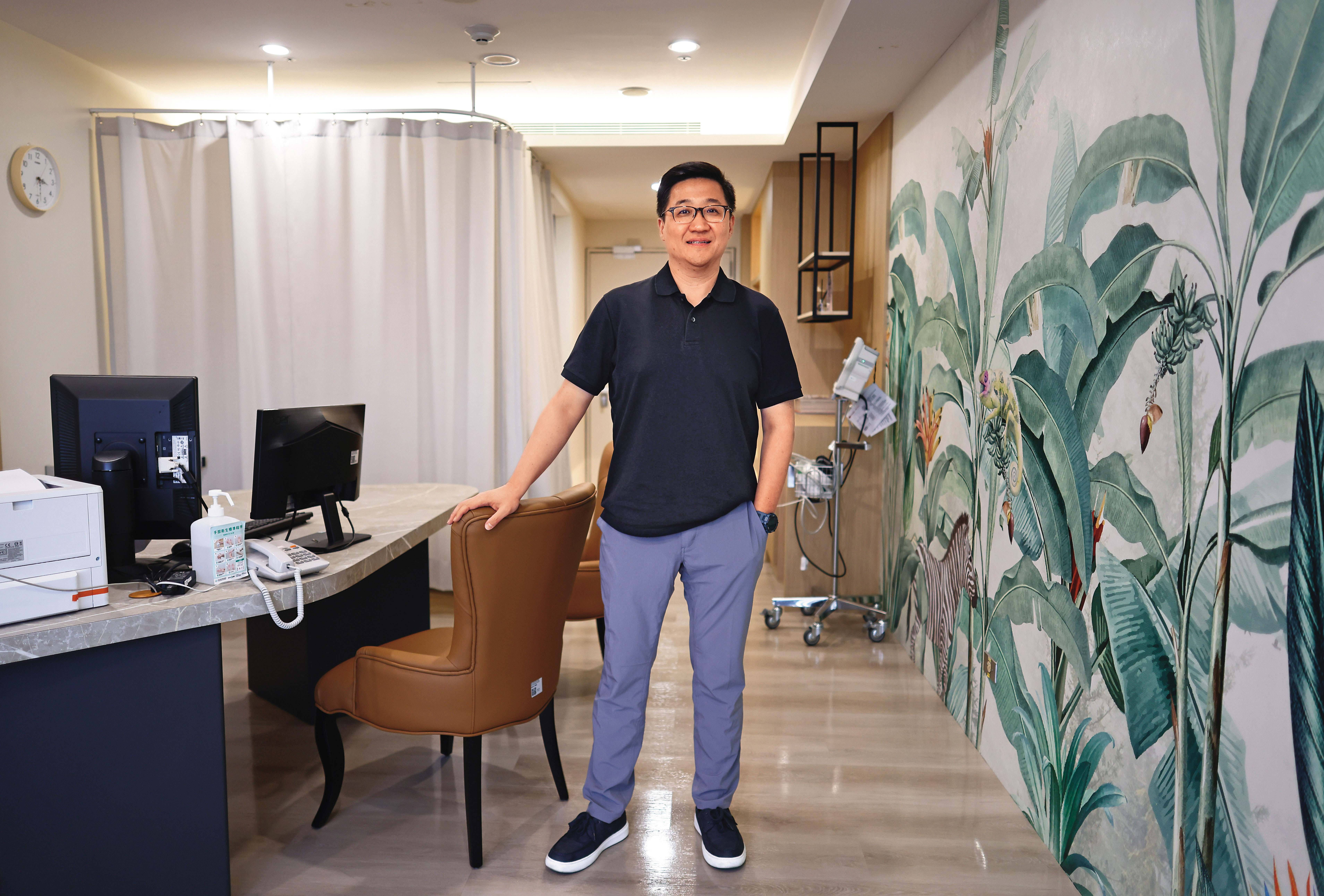 林譁誠說，醫生的身心靈只能靠自救，但是他清楚自己仍有急診魂。