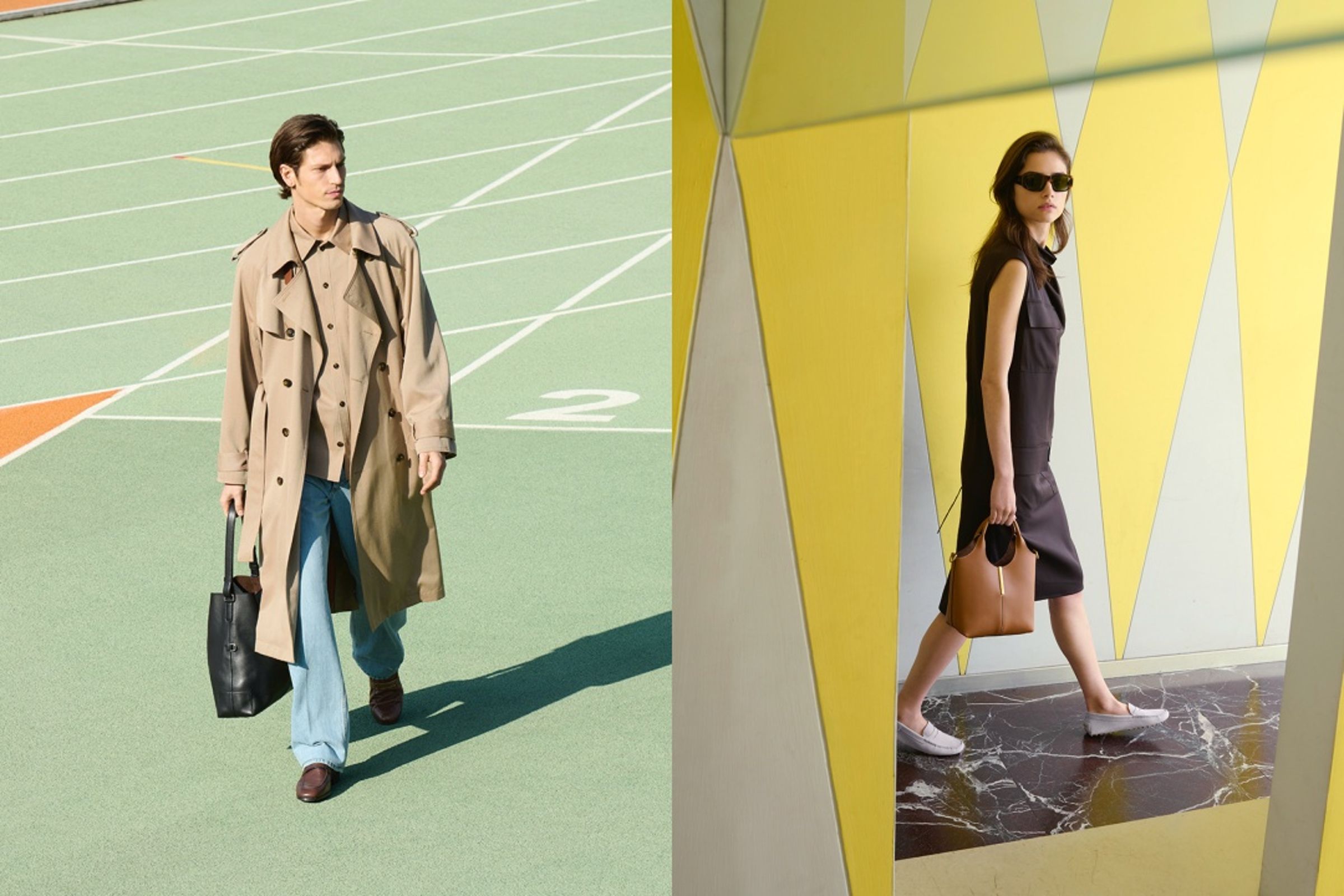 TOD’S推出全新BARRETTA系列，含括包款、男女鞋。（迪生提供）