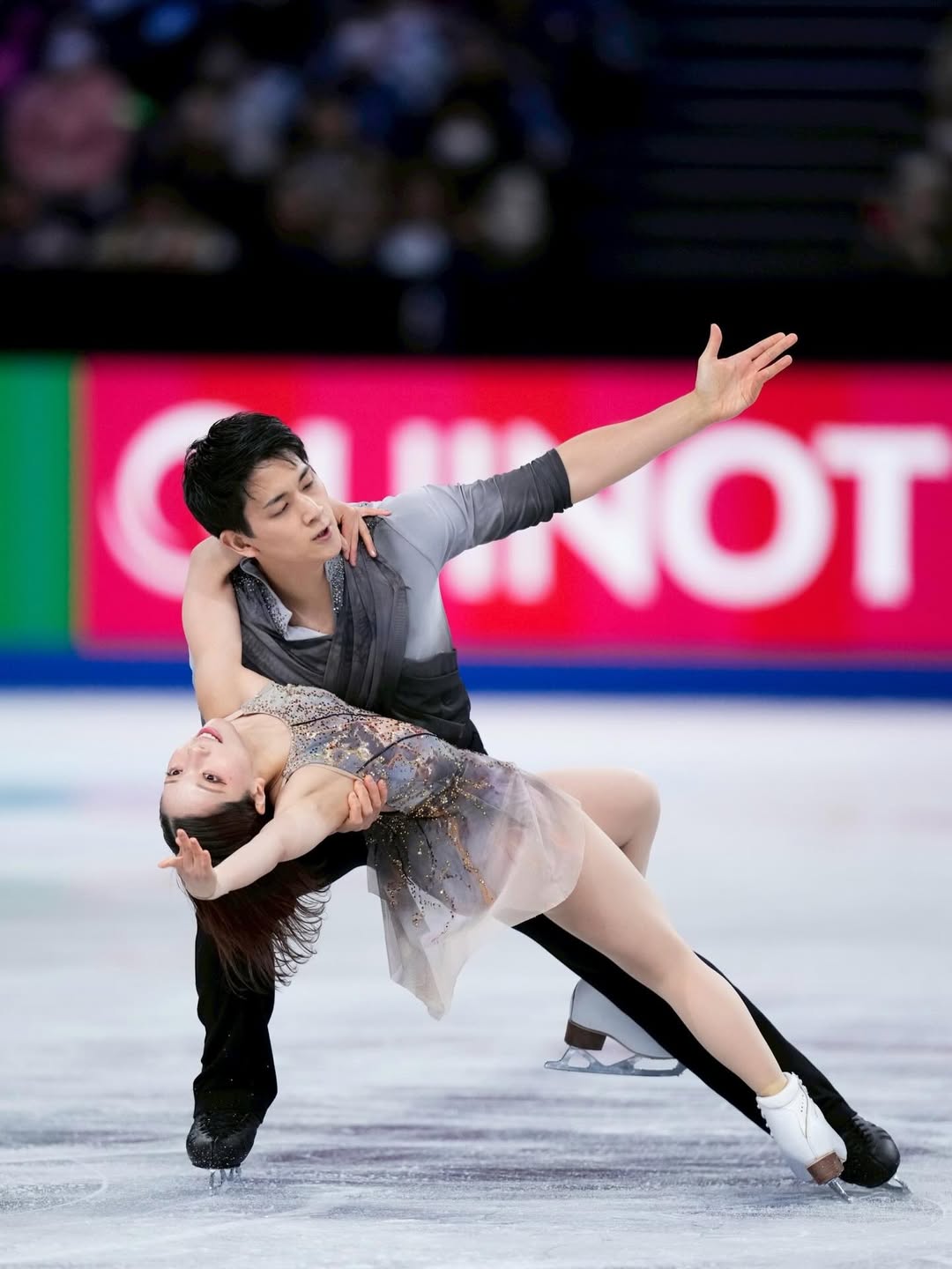 三浦璃來斷言自己早已決定，當木原選手選擇引退時，也將會是她退下冰場的時刻。（翻攝自riku9111 IG）