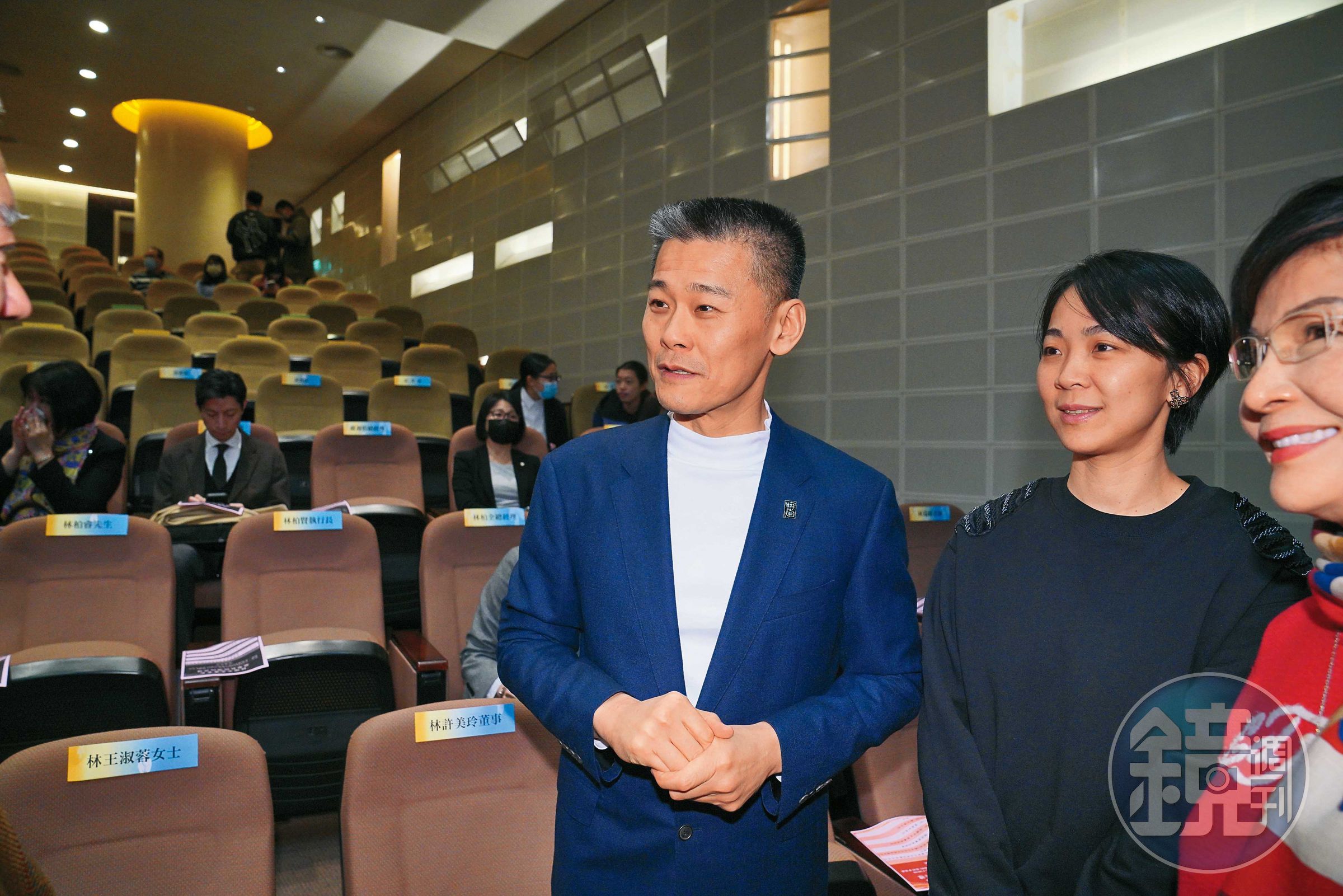 林鴻璋（圖）在父親林堉璘過世前就自行創業，成立暉騰建設。