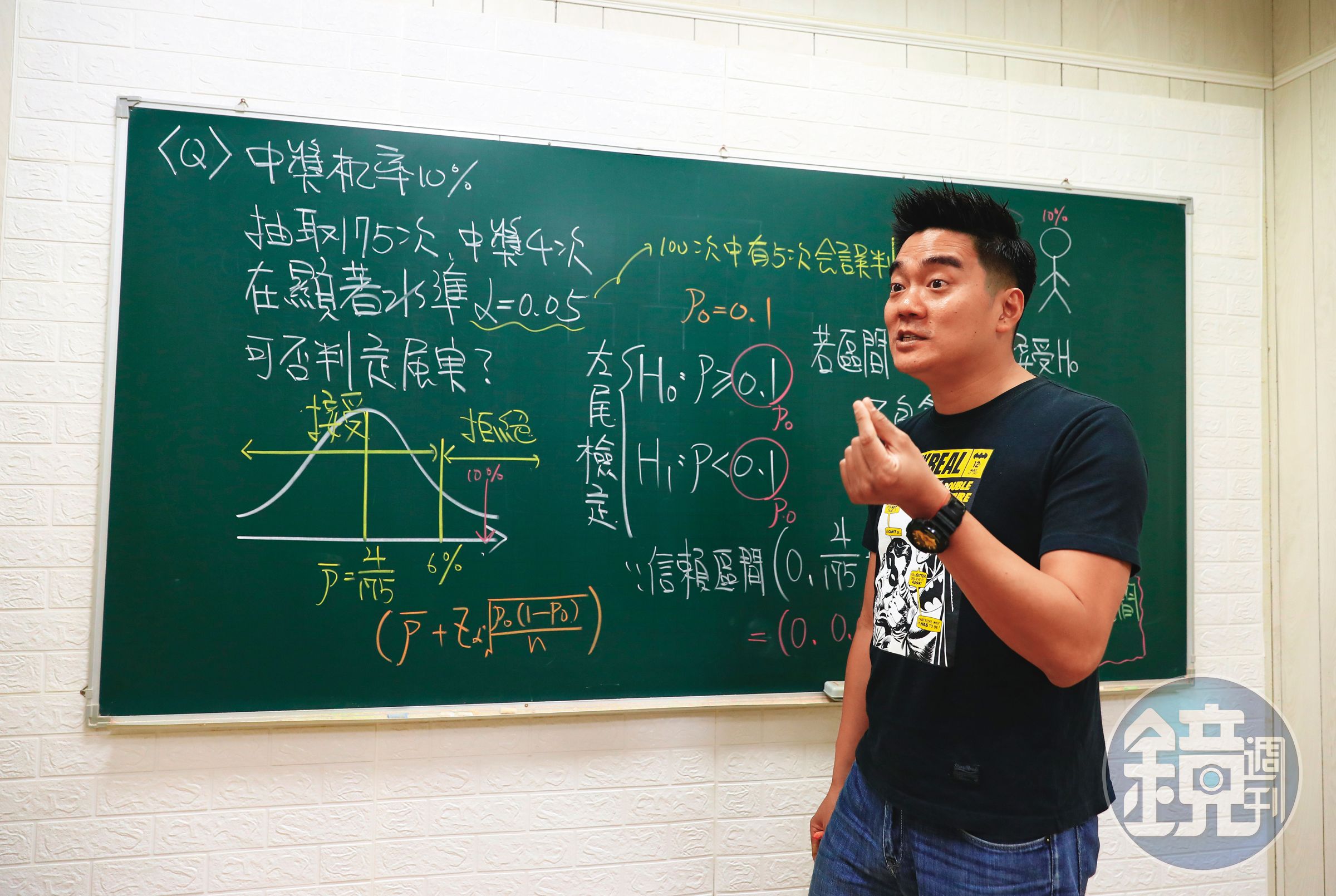 補習班數學老師李祥向我們講解如何以統計學計算遊戲轉蛋的實際機率。