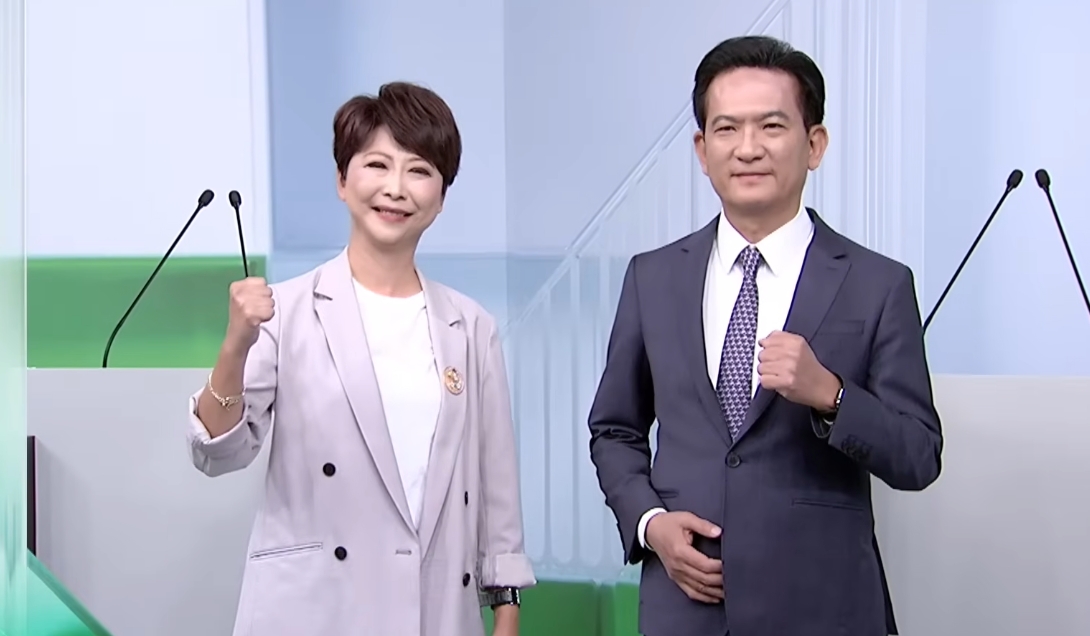 陳亭妃初選勝出，昨稱已約好拜會林俊憲，但林卻沒有收到通知。（翻攝自民進黨直播）