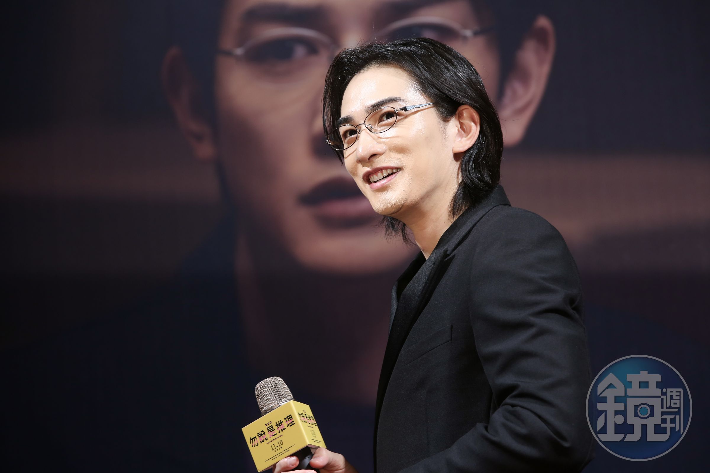 町田啓太為《電影版 勿說是推理》來台宣傳。