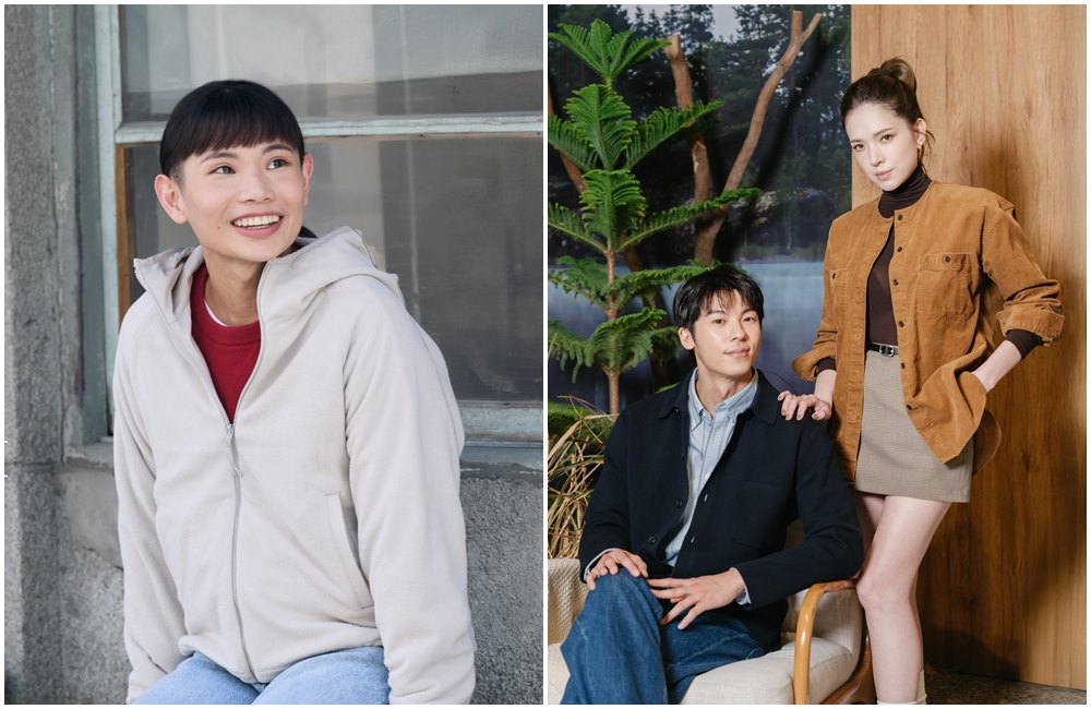 戴資穎、許光漢、許瑋甯都是UNIQLO代言人，私下也常穿該品牌衣服。（翻攝Uniqlo Taiwan臉書）