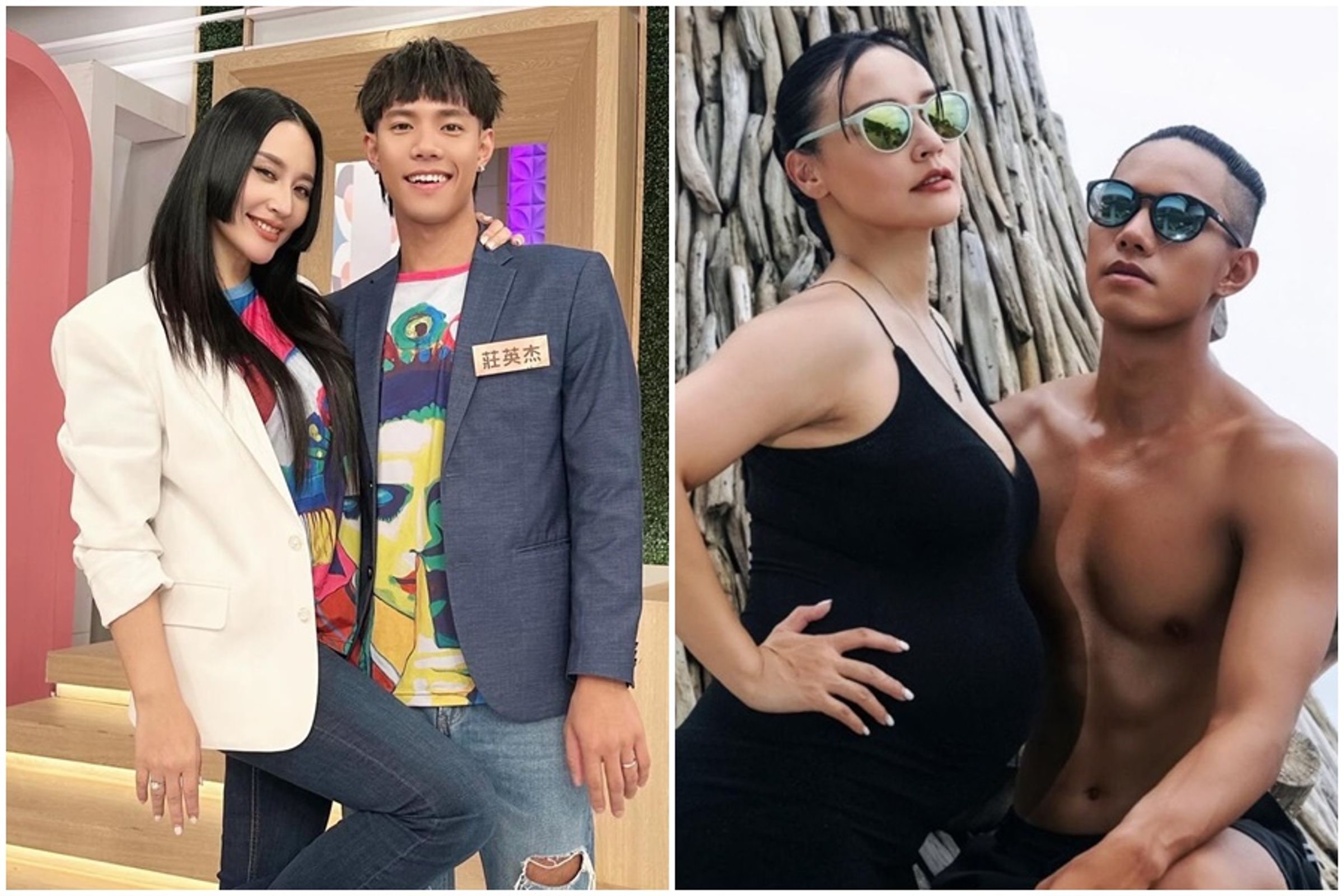 《星光幫》歌手安歆澐與小16歲亞運龍舟國手老公莊英杰結婚6年。(翻攝自安歆澐臉書)