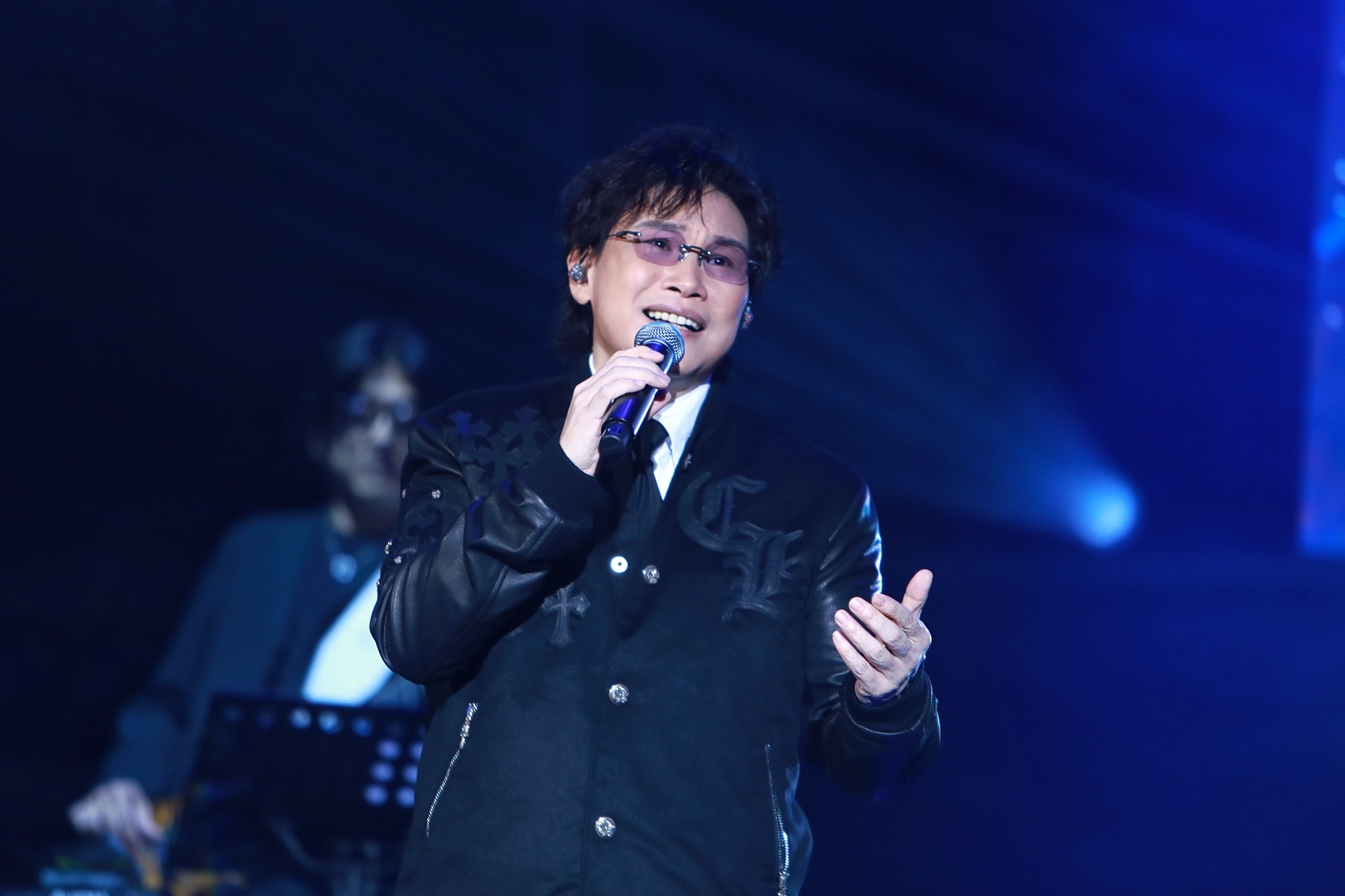 蘇永康在台北國際會議中心開唱。（遠傳電信、D-SHOW提供）