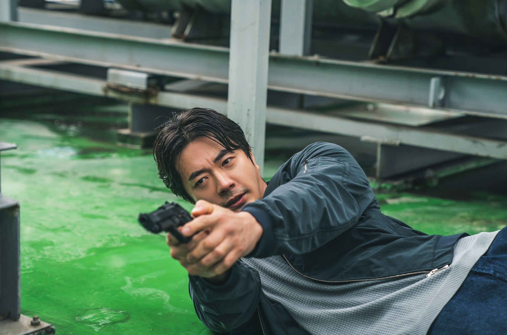 動作喜劇《大畫特務2》權相佑再度擔綱主演。（可樂電影提供）