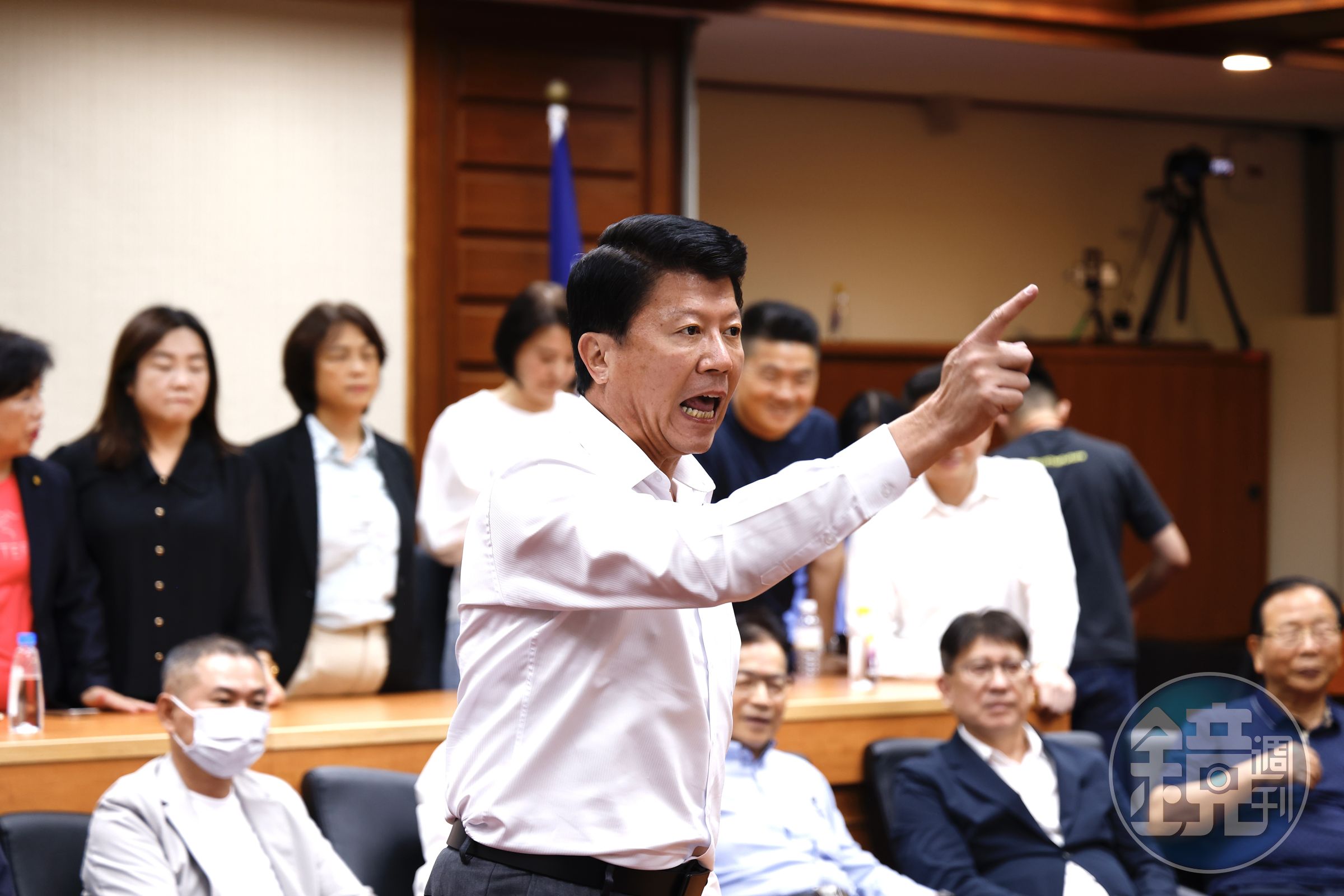藍委謝龍介強調多個黨籍立委都有提案，現在遇到一些反對聲音，國民黨就縮起來。（本刊資料照）