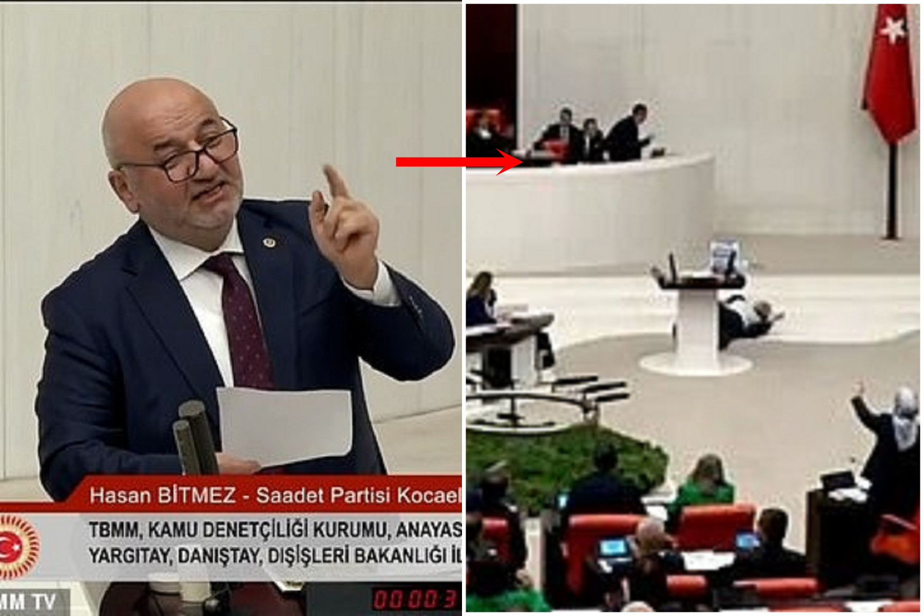 議員畢梅茲咒怨以色列會遭阿拉天譴，下一秒他當場倒地！2天後死了。（翻自《每日郵報》）