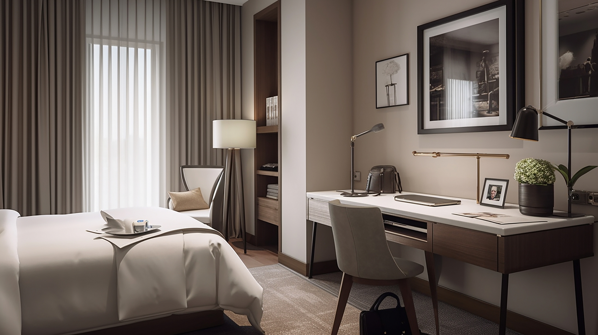 網友分享在台中車站附近住宿的靈異經驗，凌晨會一直聽到椅子拖行跟馬桶沖水聲。（示意圖，photoAC）