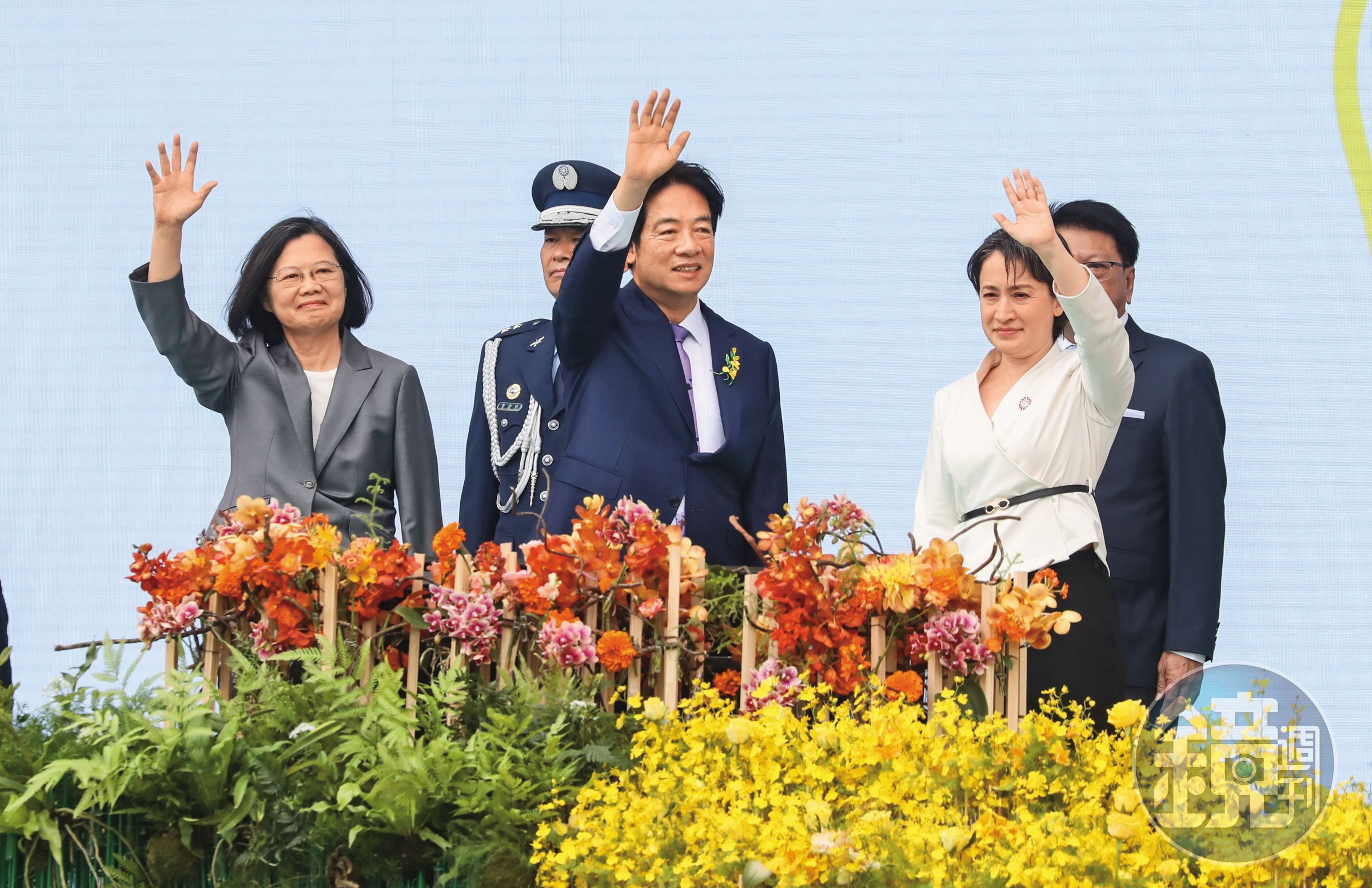 賴清德2024成功接棒蔡英文,創下民主化後政黨執政突破第3任期的紀錄。