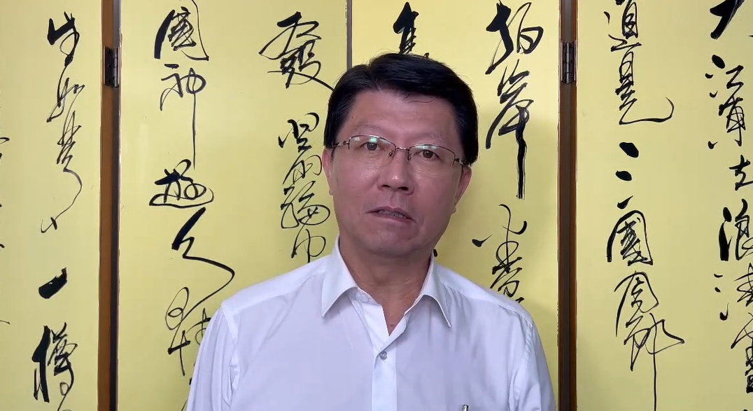 謝龍介稱台南罷綠委連署「有些違誤」。（謝龍介國會辦公室提供）