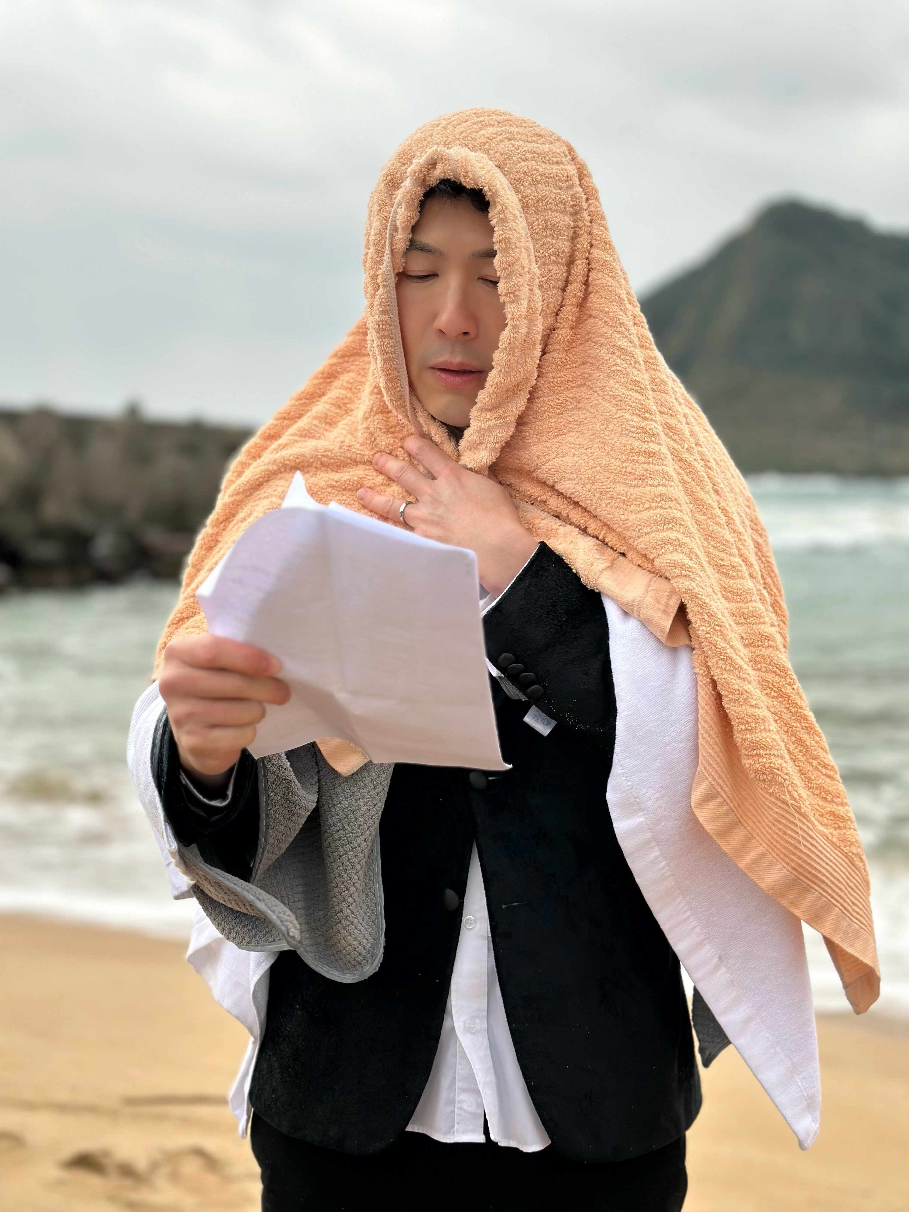 黃少祺抱病下海拍戲。(三立提供)
