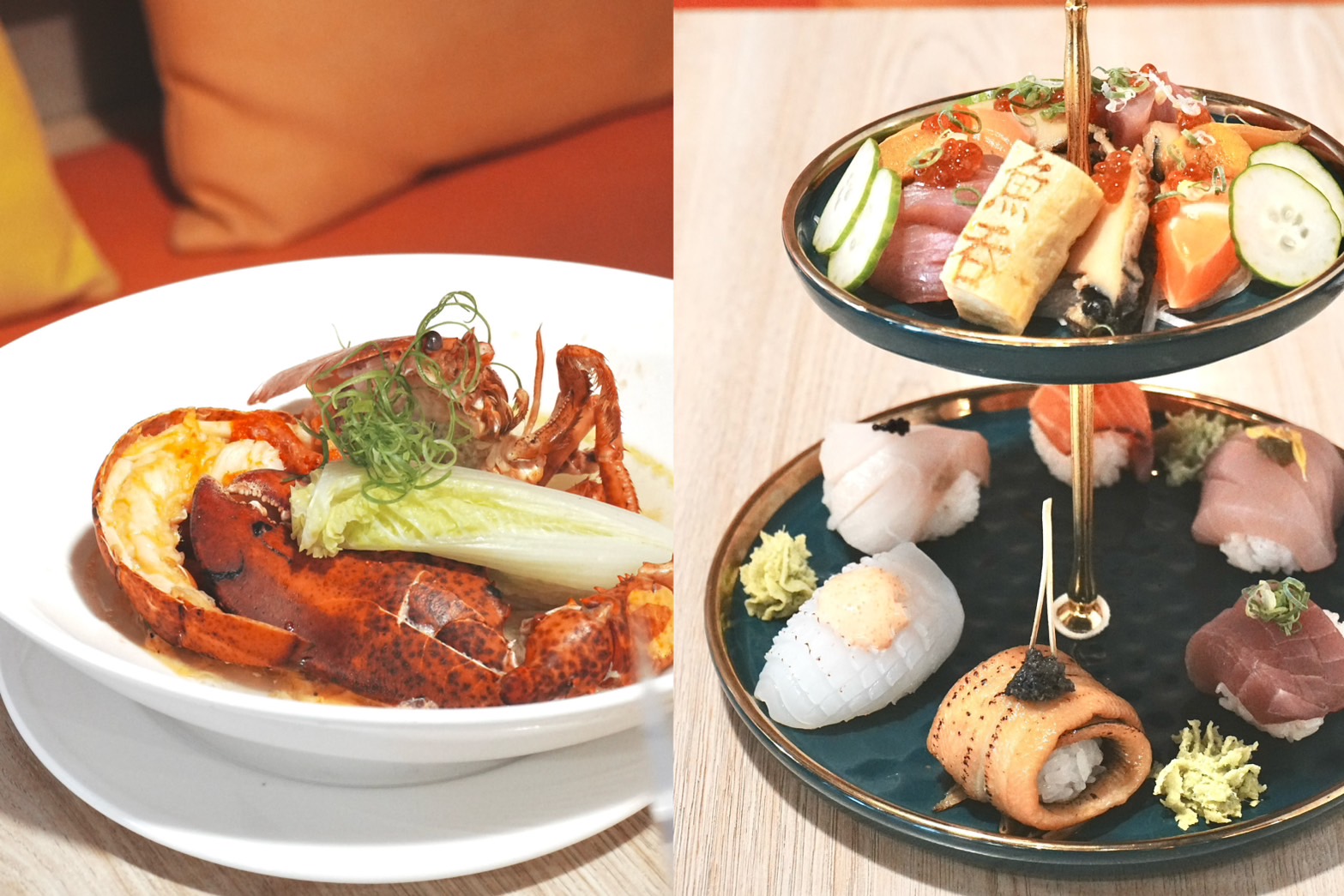 台中創意日式料理店「魚吞壽司 Sakana」祭出三種無菜單料理套餐，讓父親節聚餐有更多選擇。