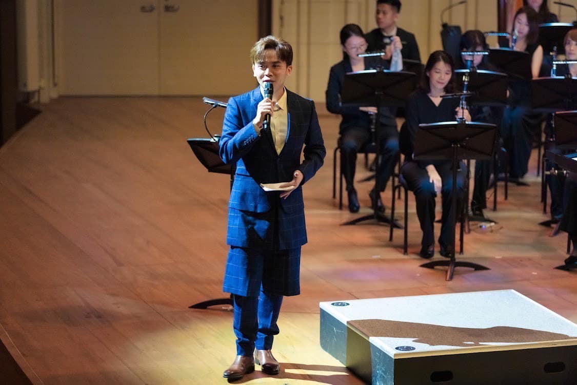 黃豪平入主民視將搭檔白家綺主持《醫學大聯盟》。（翻攝自黃豪平臉書）