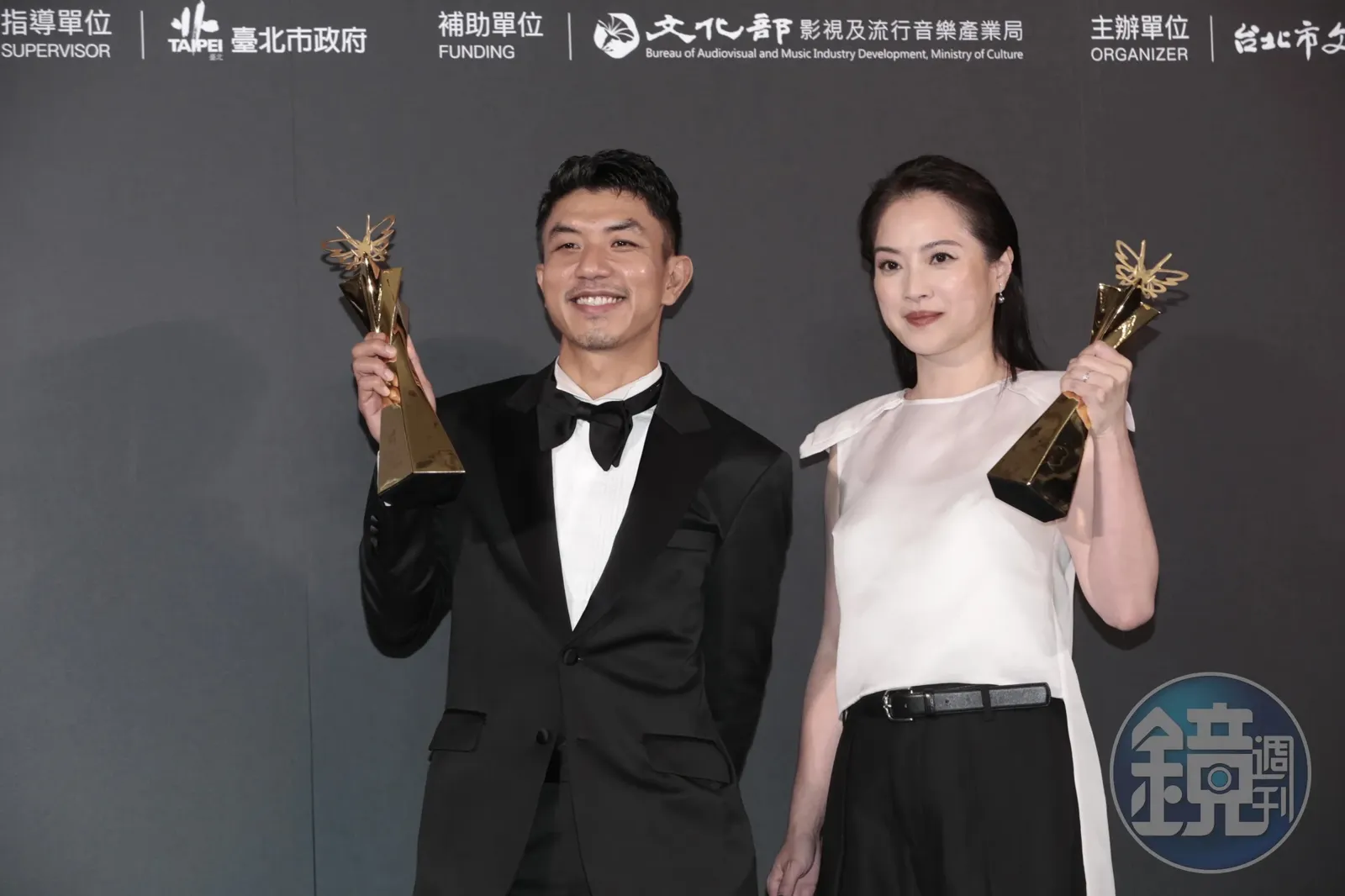 萬洛去年與高伊玲奪下北影帝后。
