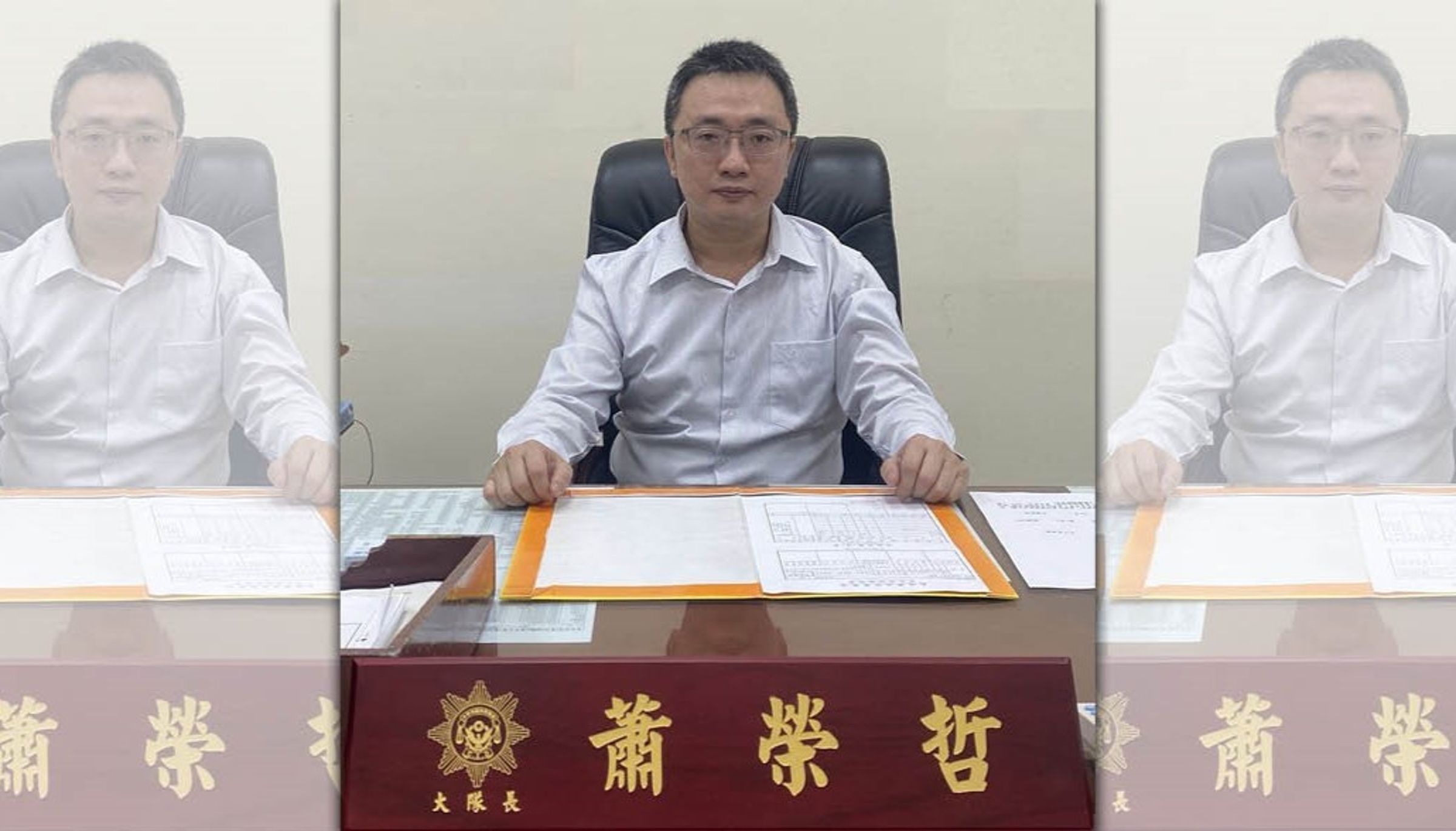 蕭榮哲得知將改調警務參，一度想運作回刑事警察局任研究員一職。
