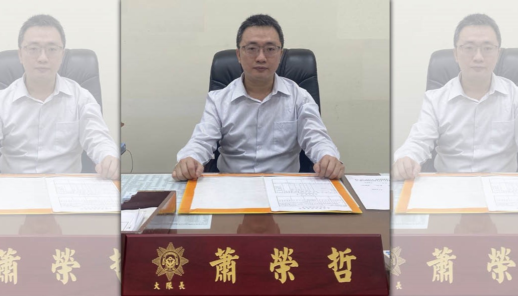 蕭榮哲得知將改調警務參，一度想運作回刑事警察局任研究員一職。