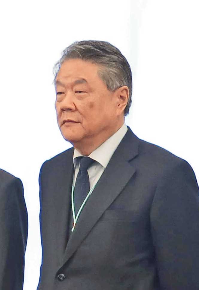 綽號「CK楊」的楊建綱（圖）活躍於藍營，近來力拱盧秀燕選黨魁。（翻攝新世代金融基金會官網）